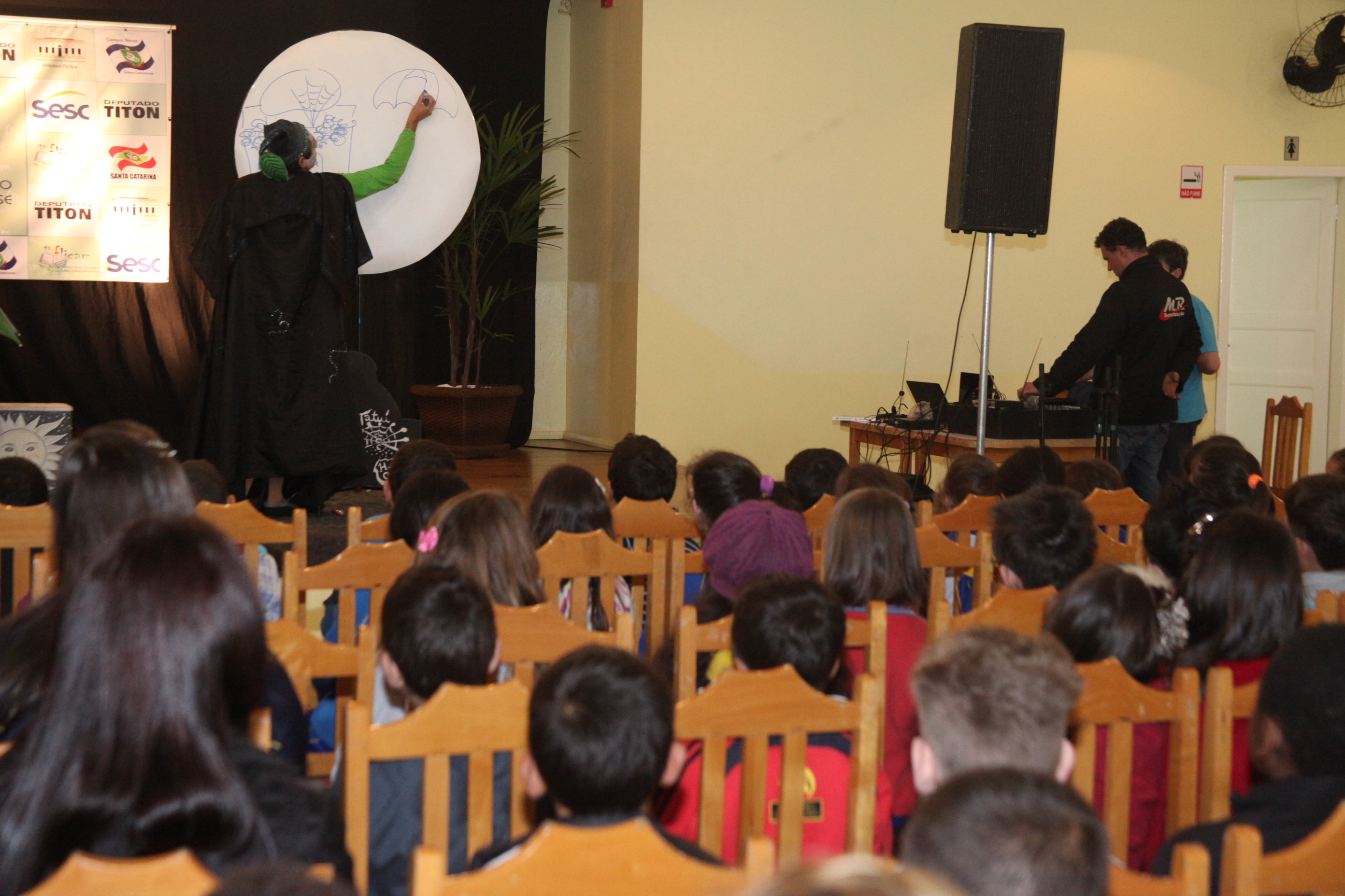 1° Festival Literário e Cultural Camponovense. Foto: Fábio Queiroz/Agência Alesc