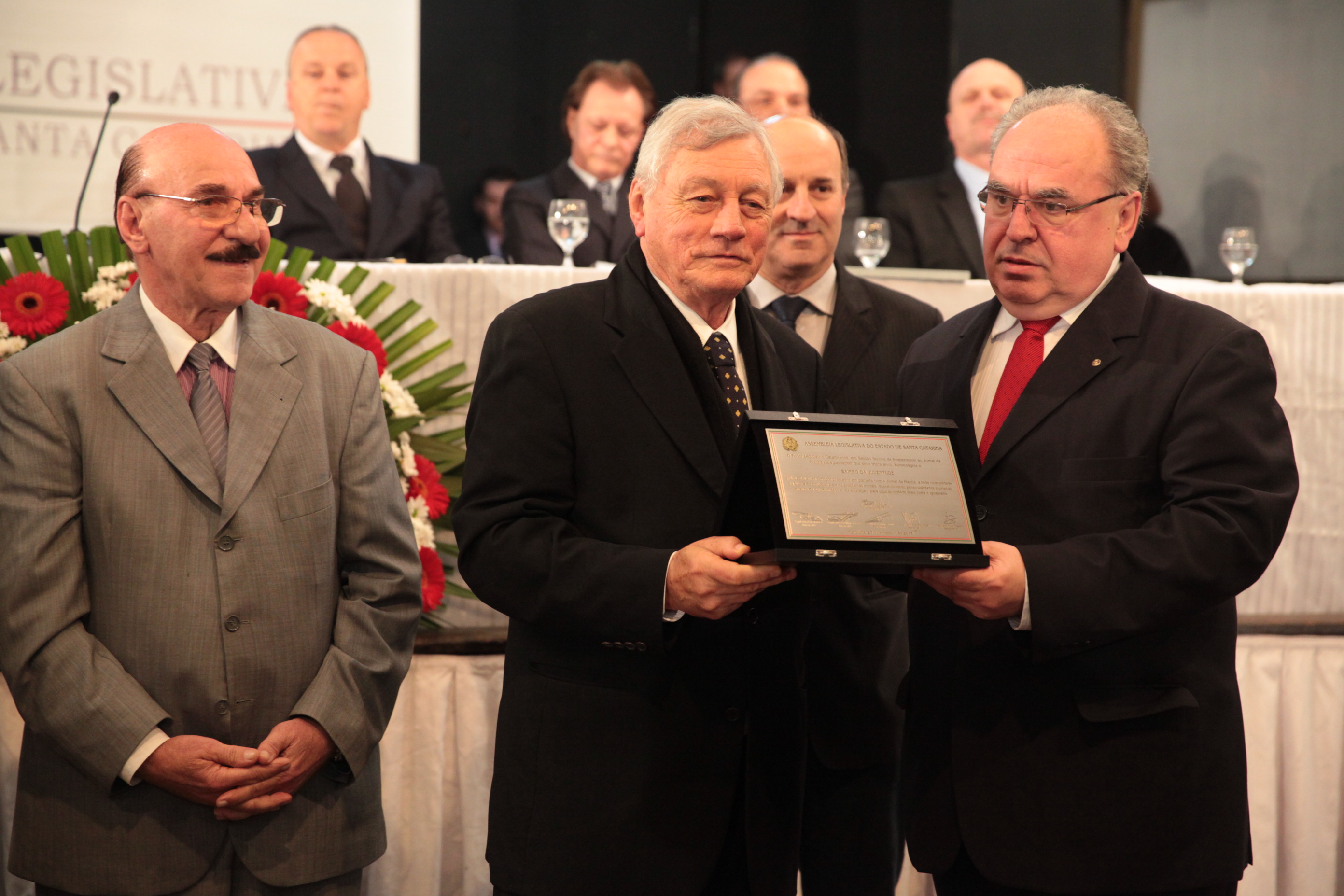 Sessão Solene em homenagem ao Jornal da Manhã pela passagem dos seus 30 anos de fundação. Foto: Lucas Gabriel Diniz/ Agência AL