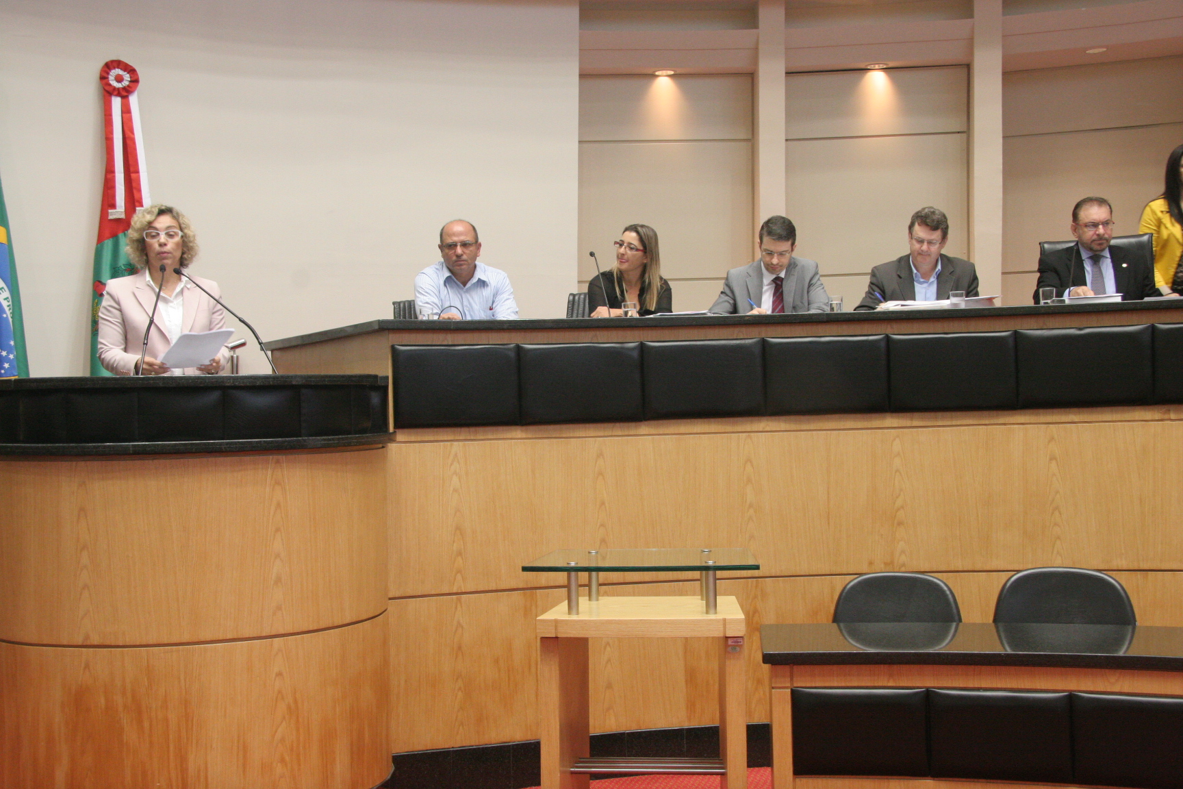 Reunião ampliada da Comissão de Saúde que debaterá sobre a problemática envolvendo o funcionamento do SAMU em Santa Catarina. Foto: Eduardo Guedes de Oliveira/Agência AL