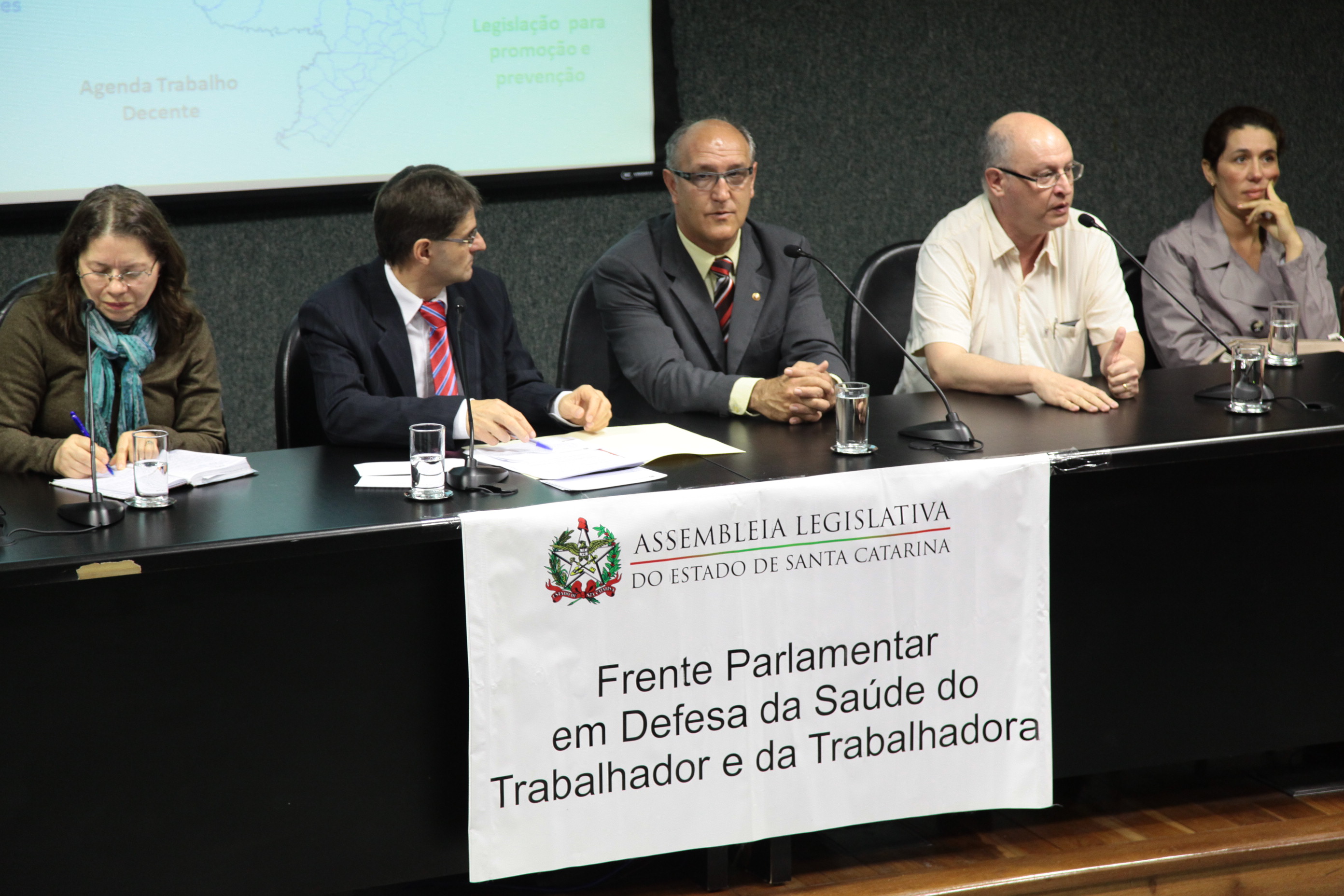Frente Parlamentar em Defesa da Saúde do Trabalhador - Saúde do Trabalhador e da Trabalhadora no Serviço Público. Foto: Miriam Zomer/Agência AL