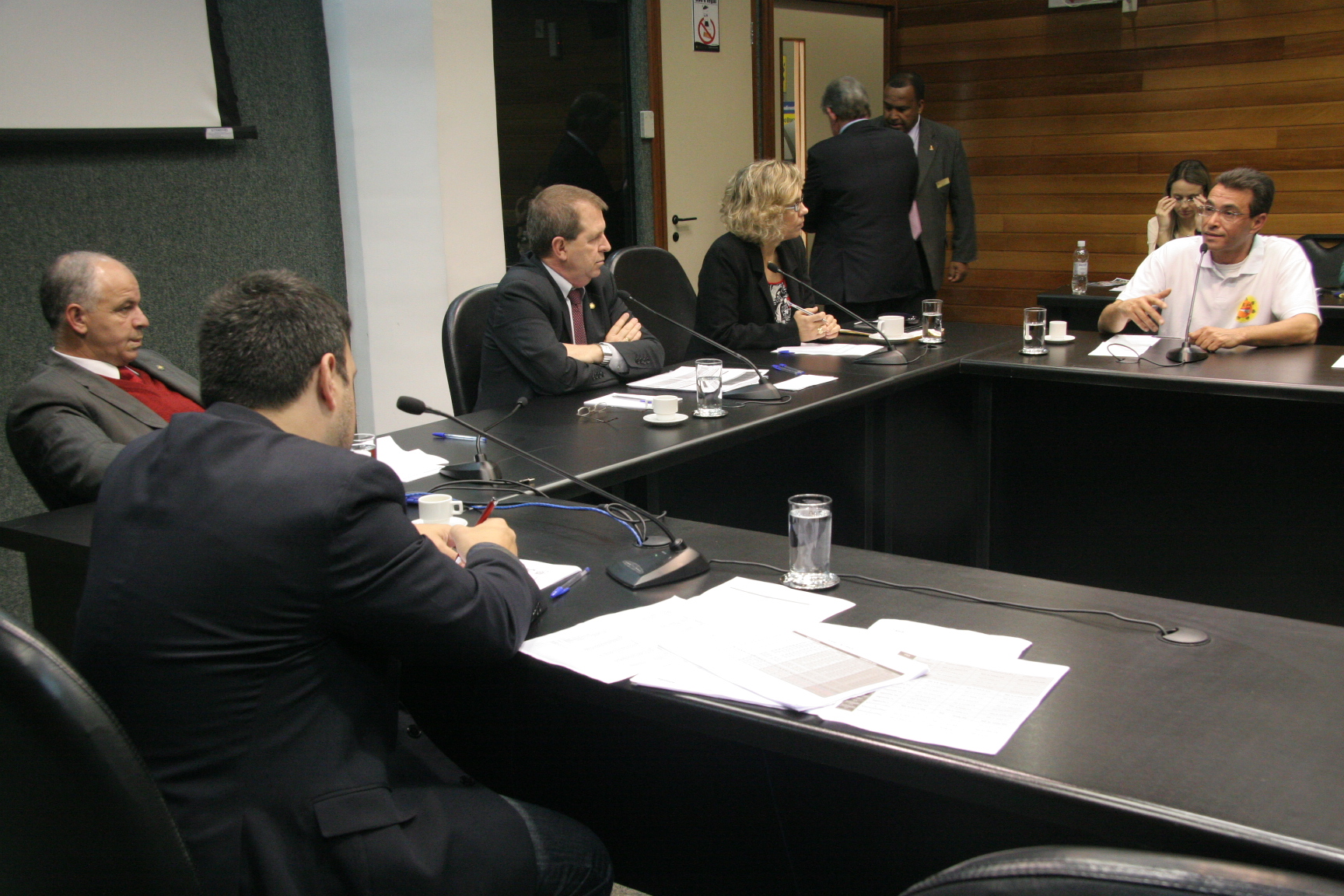 Reunião da Comissão de Segurança Pública e Comissão de Pesca e Aquicultura. Foto: Eduardo Guedes de Oliveira/Agência AL