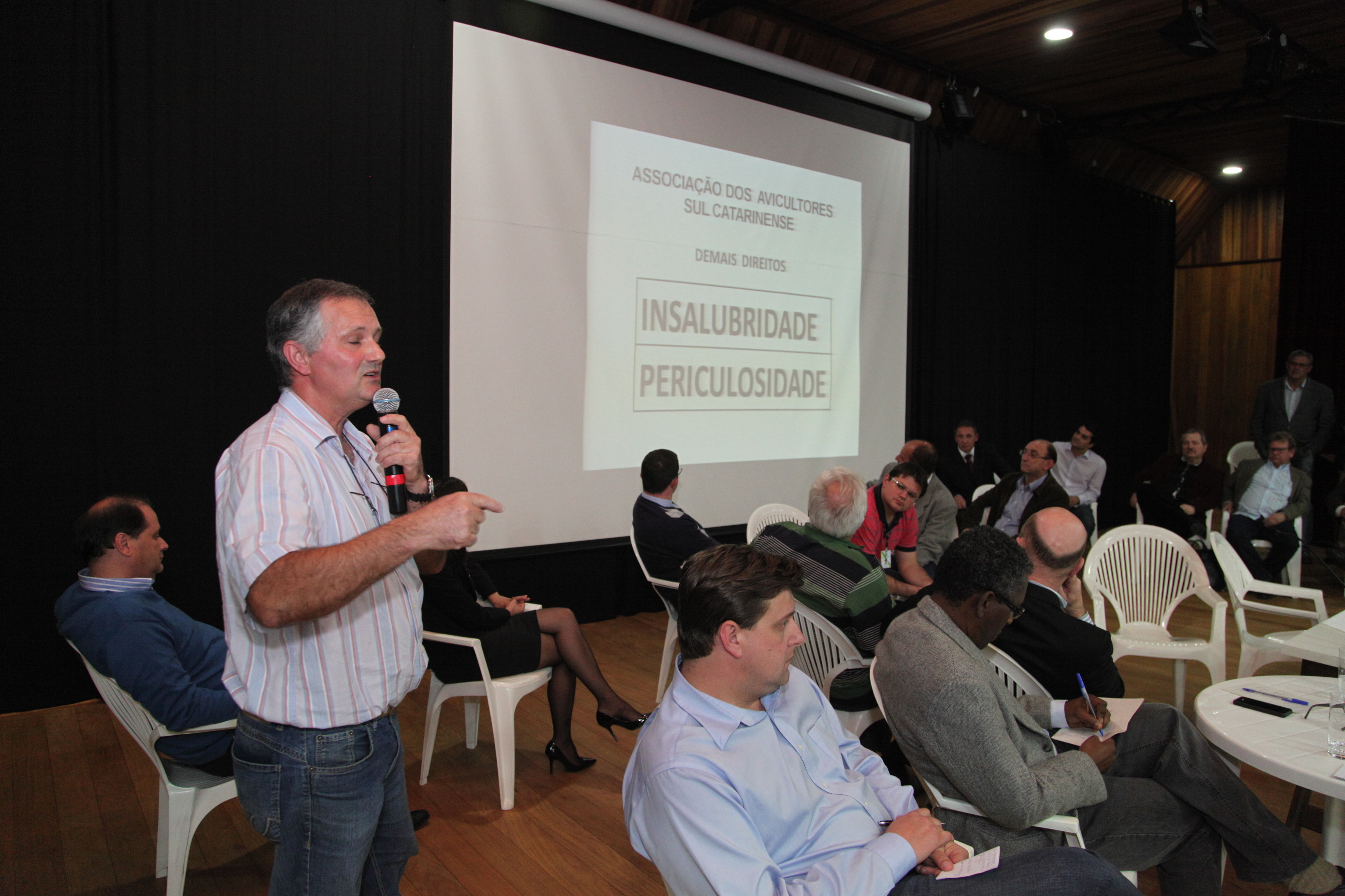 Valtair Agenor da Silva, da  Associação dos Avicultores