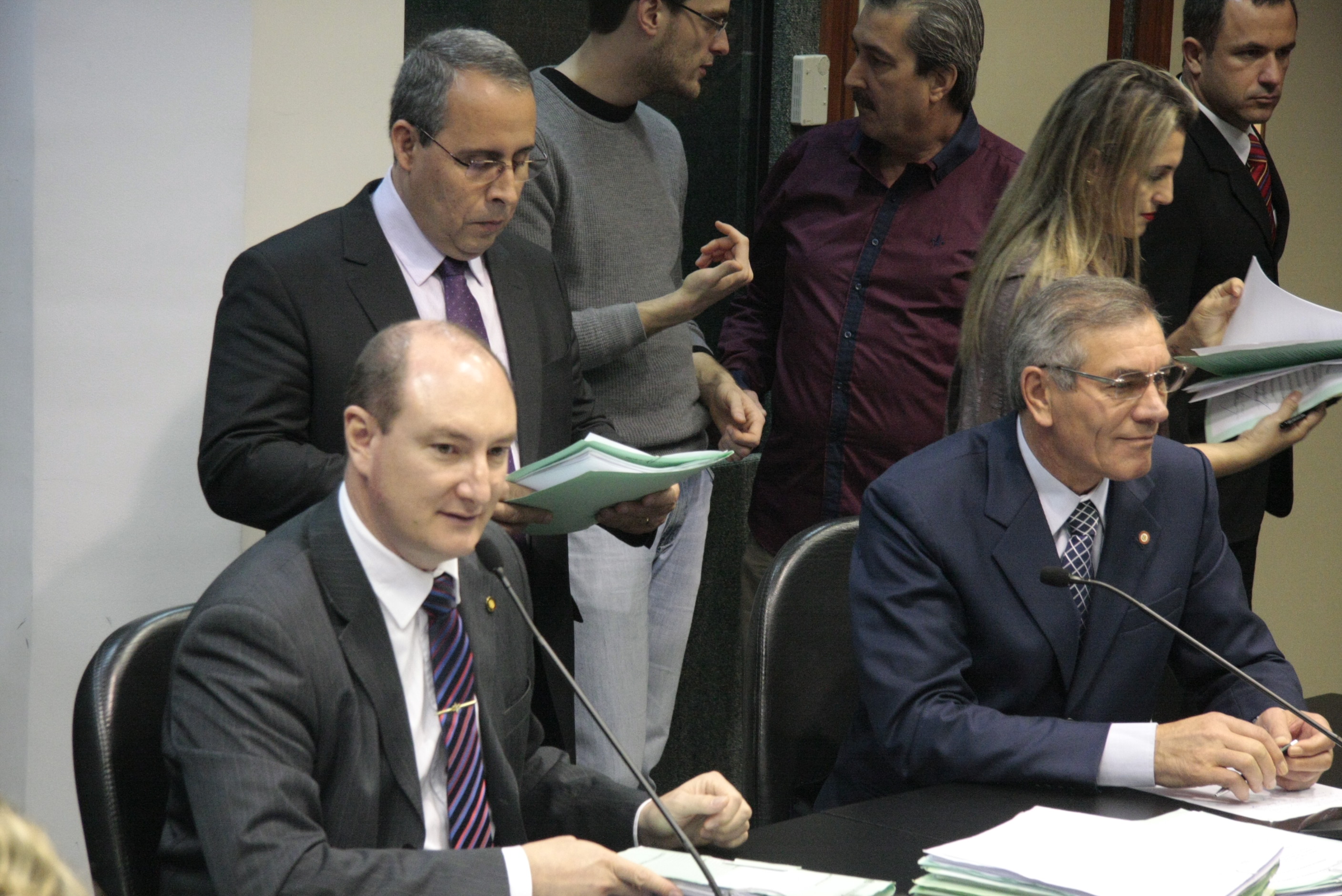 Reunião da Comissão de Constituição e Justiça. Foto: Leonardo Aguinaldo Gonçalves / Agência AL