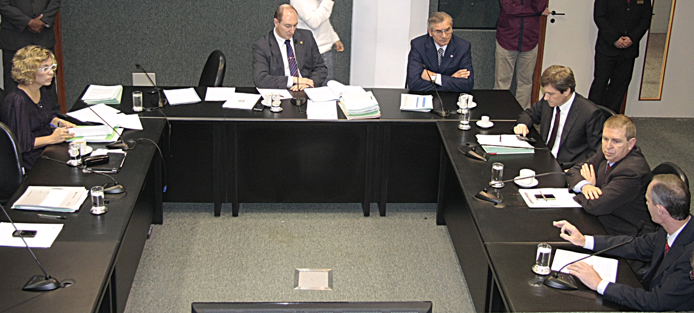 Reunião da Comissão de Constituição e Justiça. Foto: Leonardo Aguinaldo Gonçalves / Agência AL