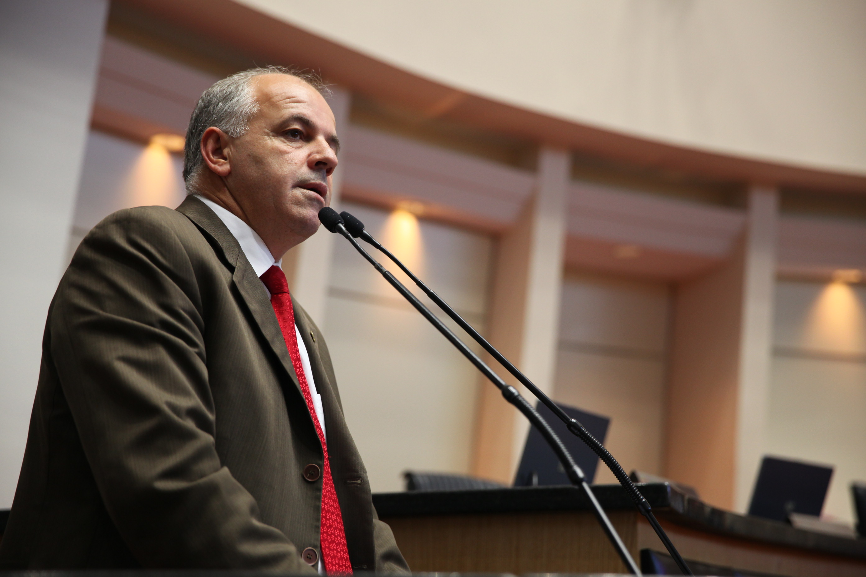 Sessão Plenária - Deputado Sargento Amauri Soares (PSOL) - Foto: Lucas Gabriel Diniz / Agência AL