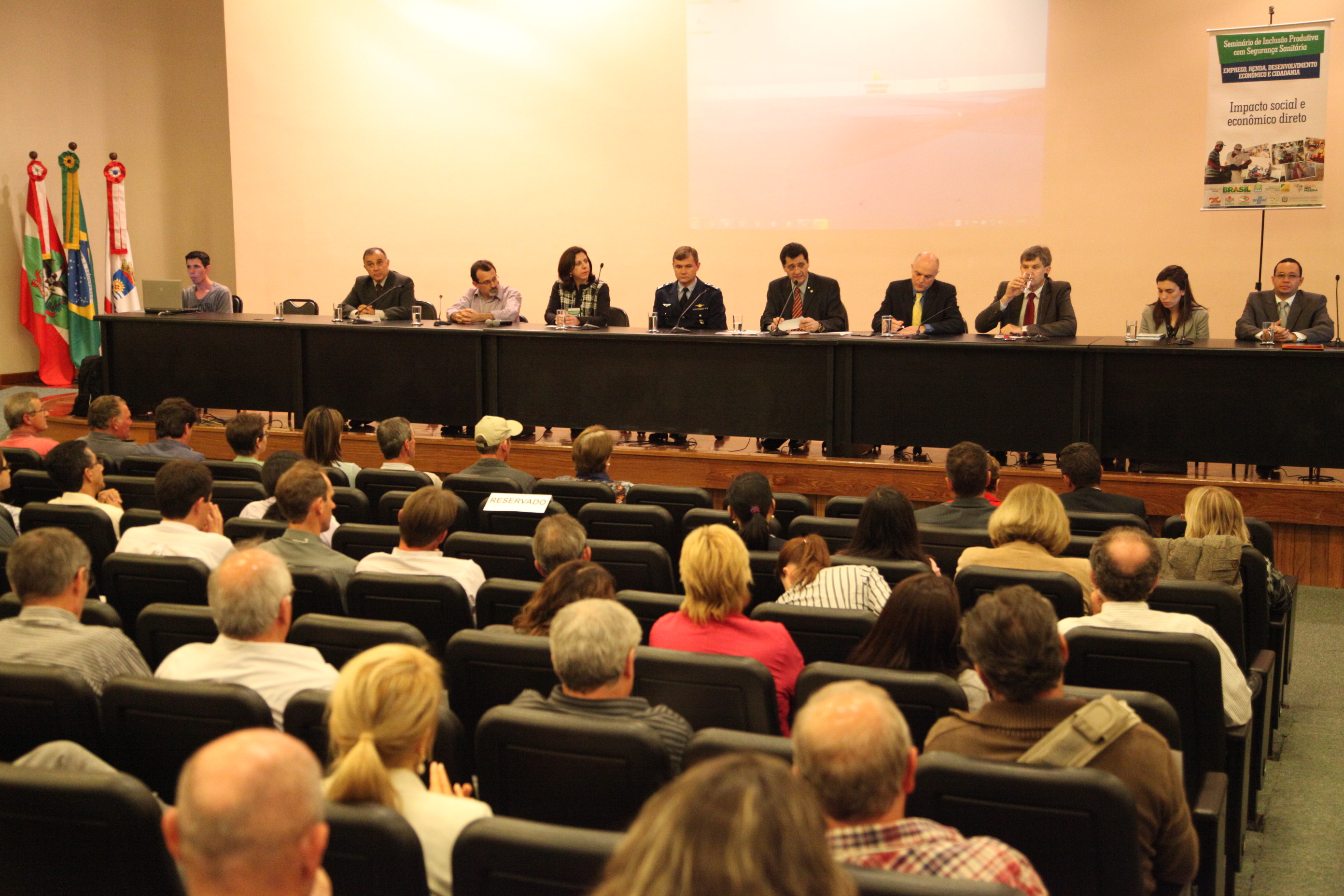 Seminário sobre Inclusão Produtiva com Segurança Sanitária