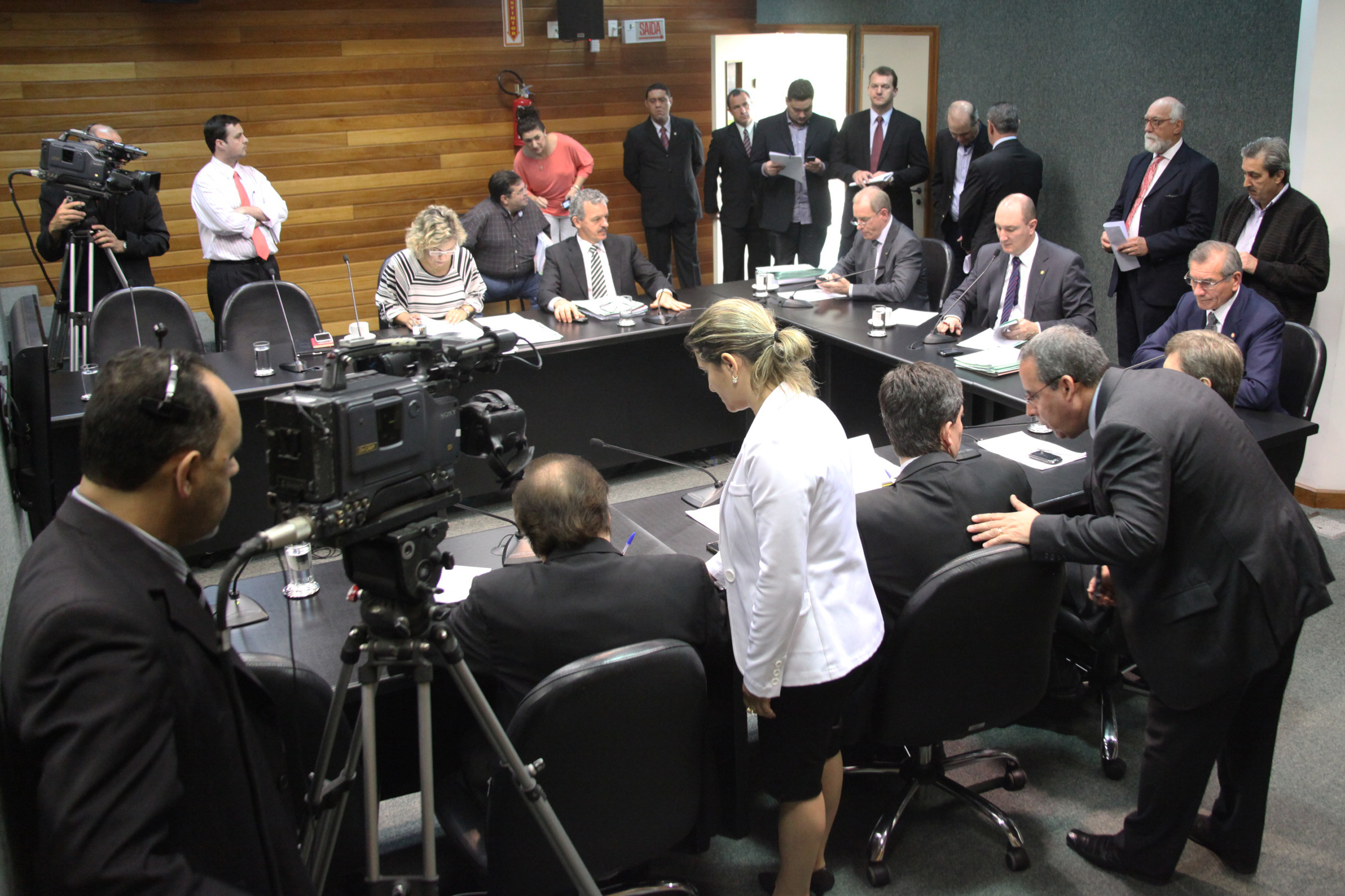 Reunião da Comissão de Constituição e Justiça. Foto: Leonardo Gonçalves