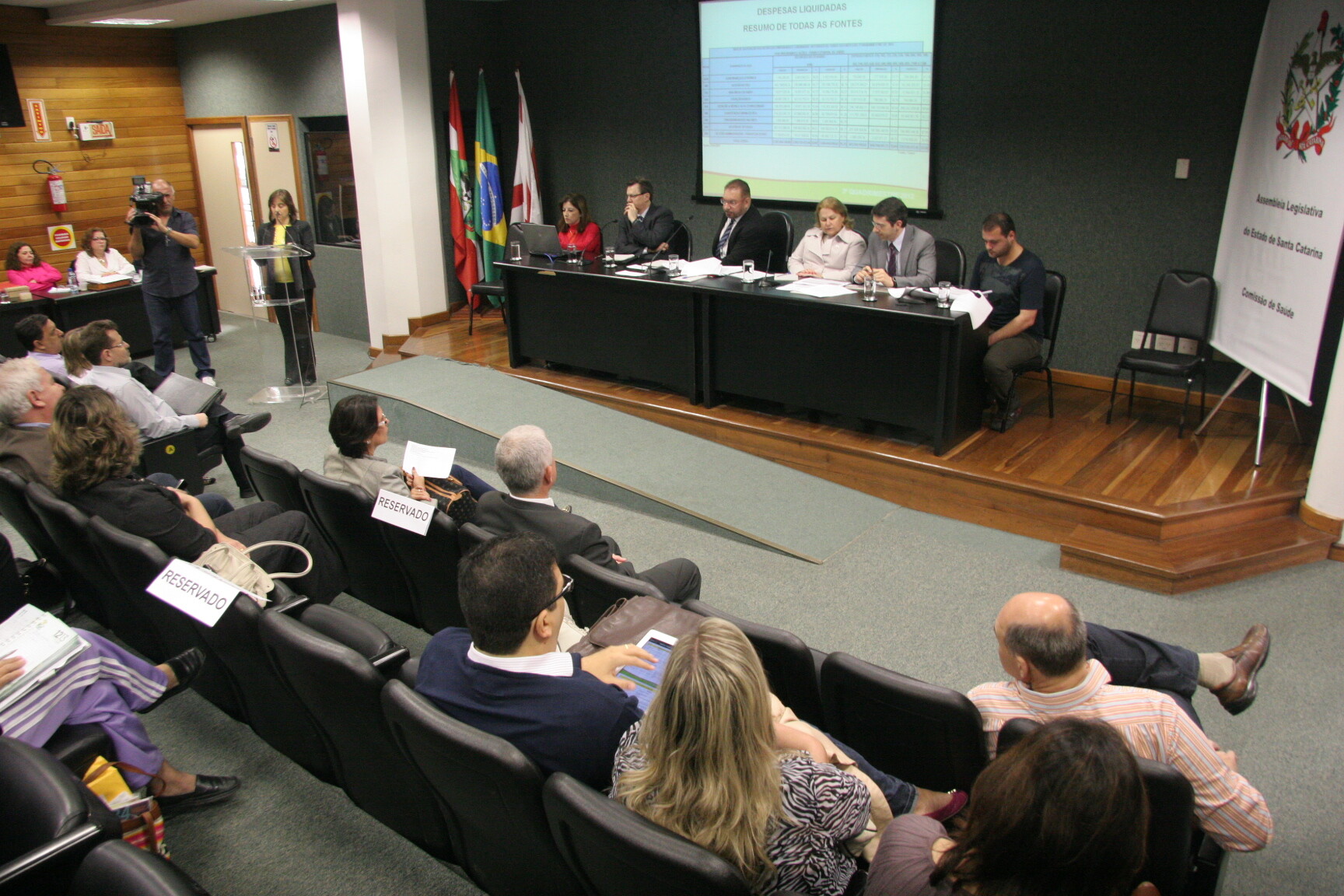 Secretaria de Estado da Saúde apresenta relatório de gestão a parlamentares