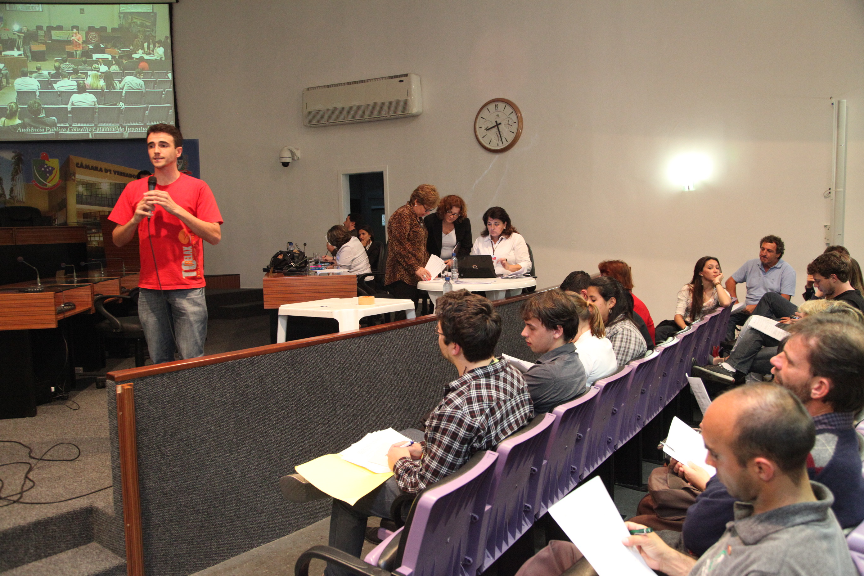 Audiência Pública - Projeto de Lei que institui o Conselho Estadual da Juventude