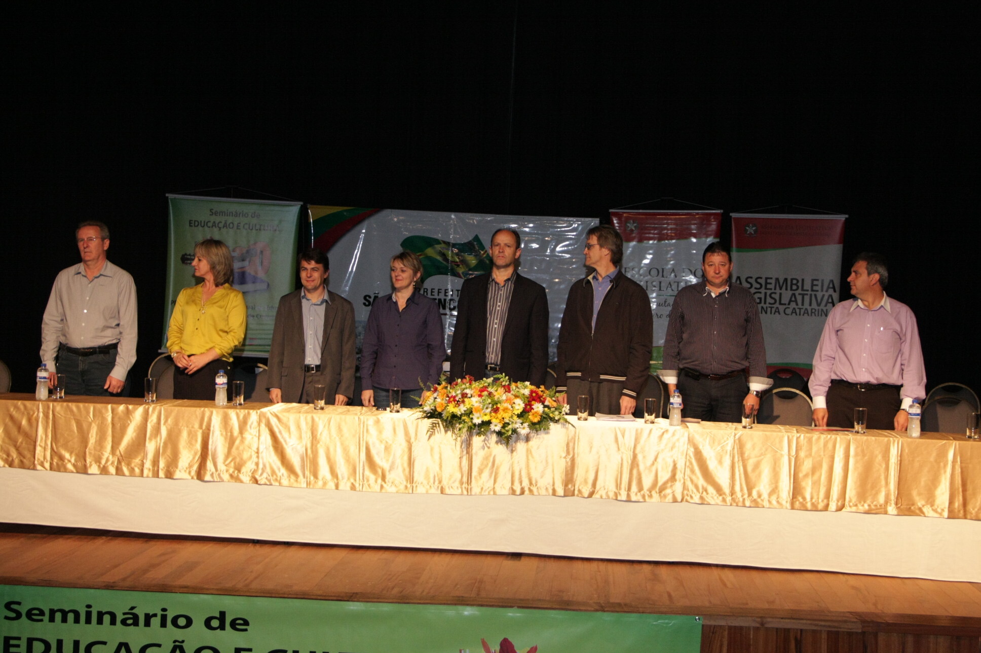 Seminário de Educação e Cultura - Planos Municipais e Estadual de Educação e o Sistema de Cultura. Foto: Pedro Squizatto Fernandes