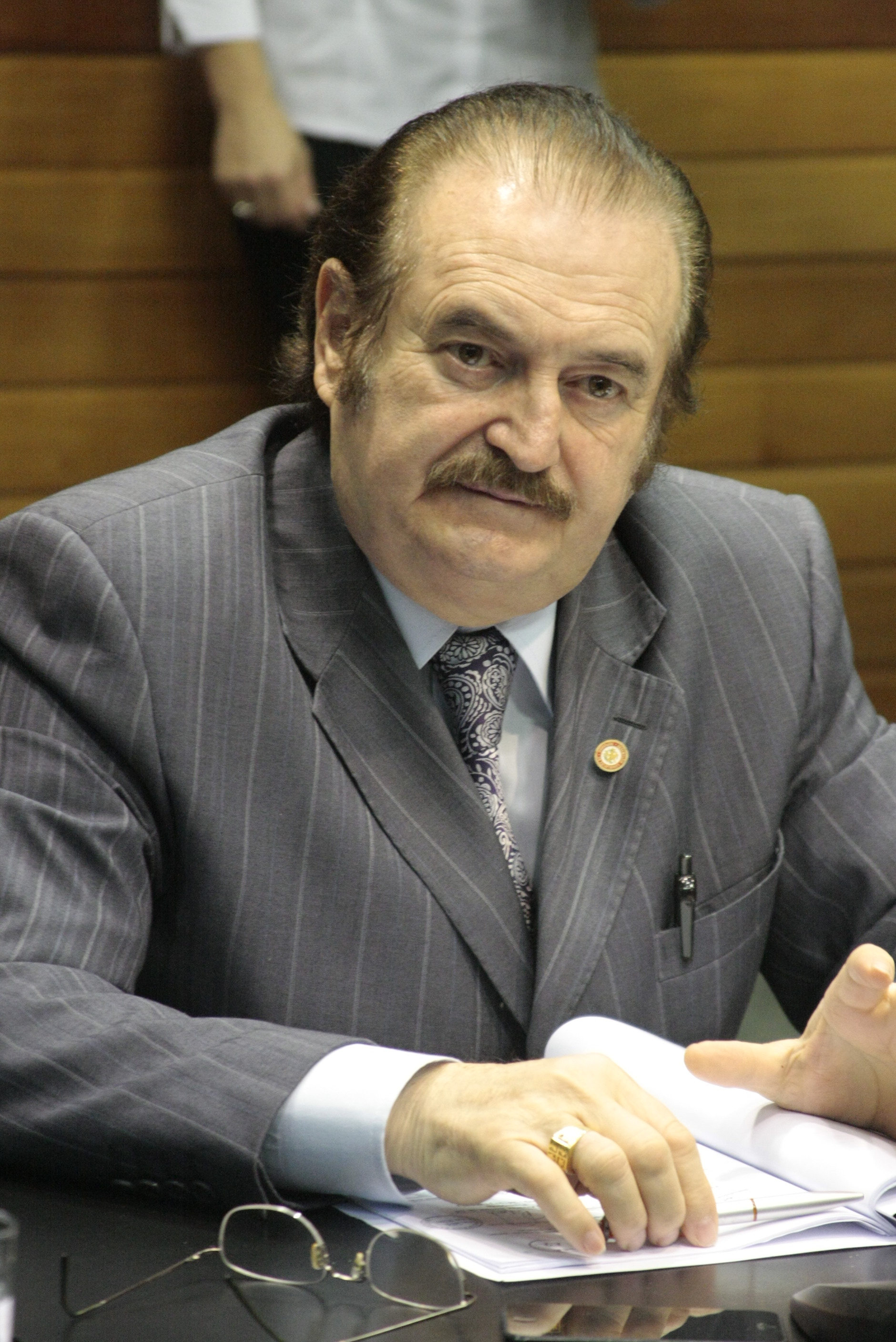 Deputado Narcizo Parisotto (DEM). Reunião da Comissão de Constituição e Justiça. Foto: Fábio Queiroz / Agência AL