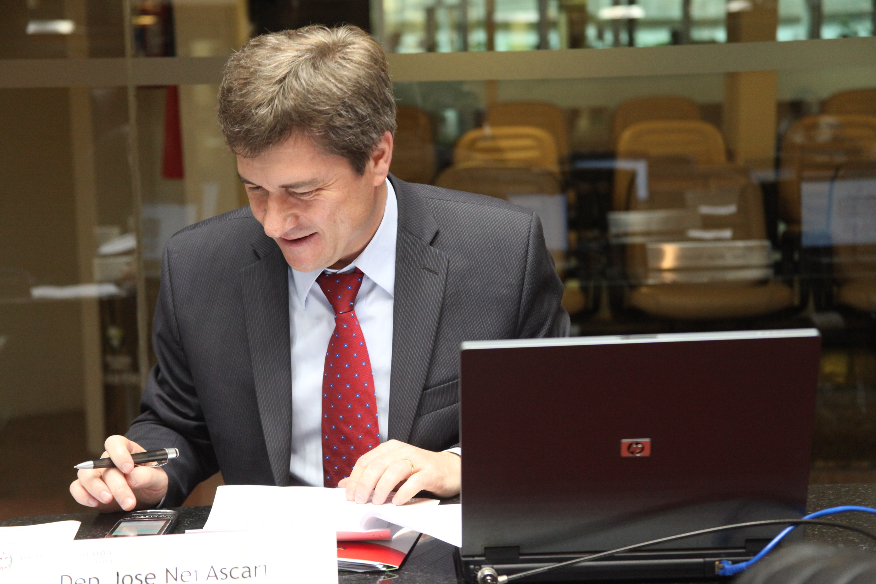 Deputado José Nei Ascari (PSD). Sessão Ordinária. Foto: Leonardo Gonçalves / Agência AL