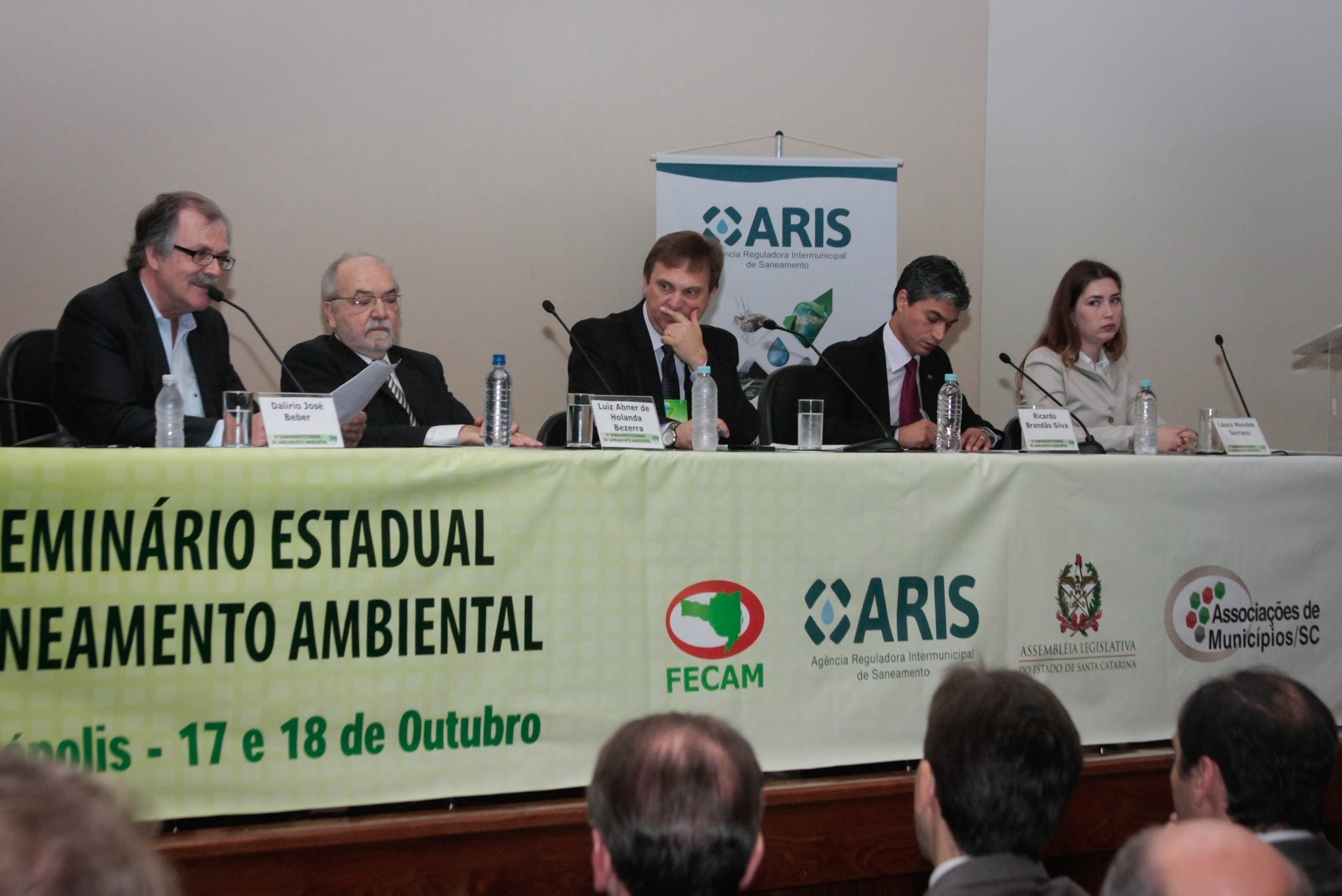 IV Seminário Estadual de Saneamento Ambiental. Foto: Jessica Genevro /Agência ALESC.