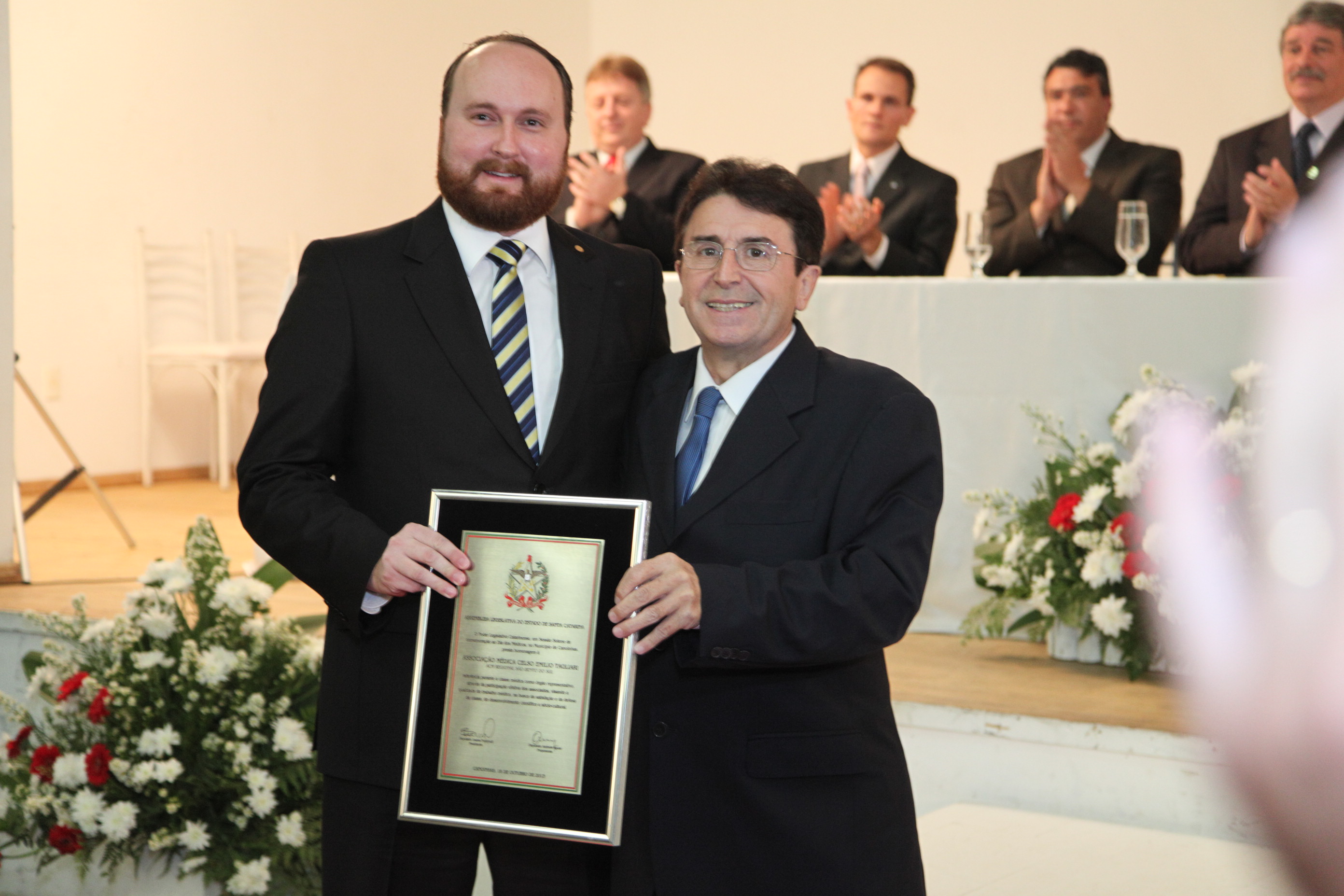 Sessão Solena em Homenagem ao Dia do Médico em Canoinhas