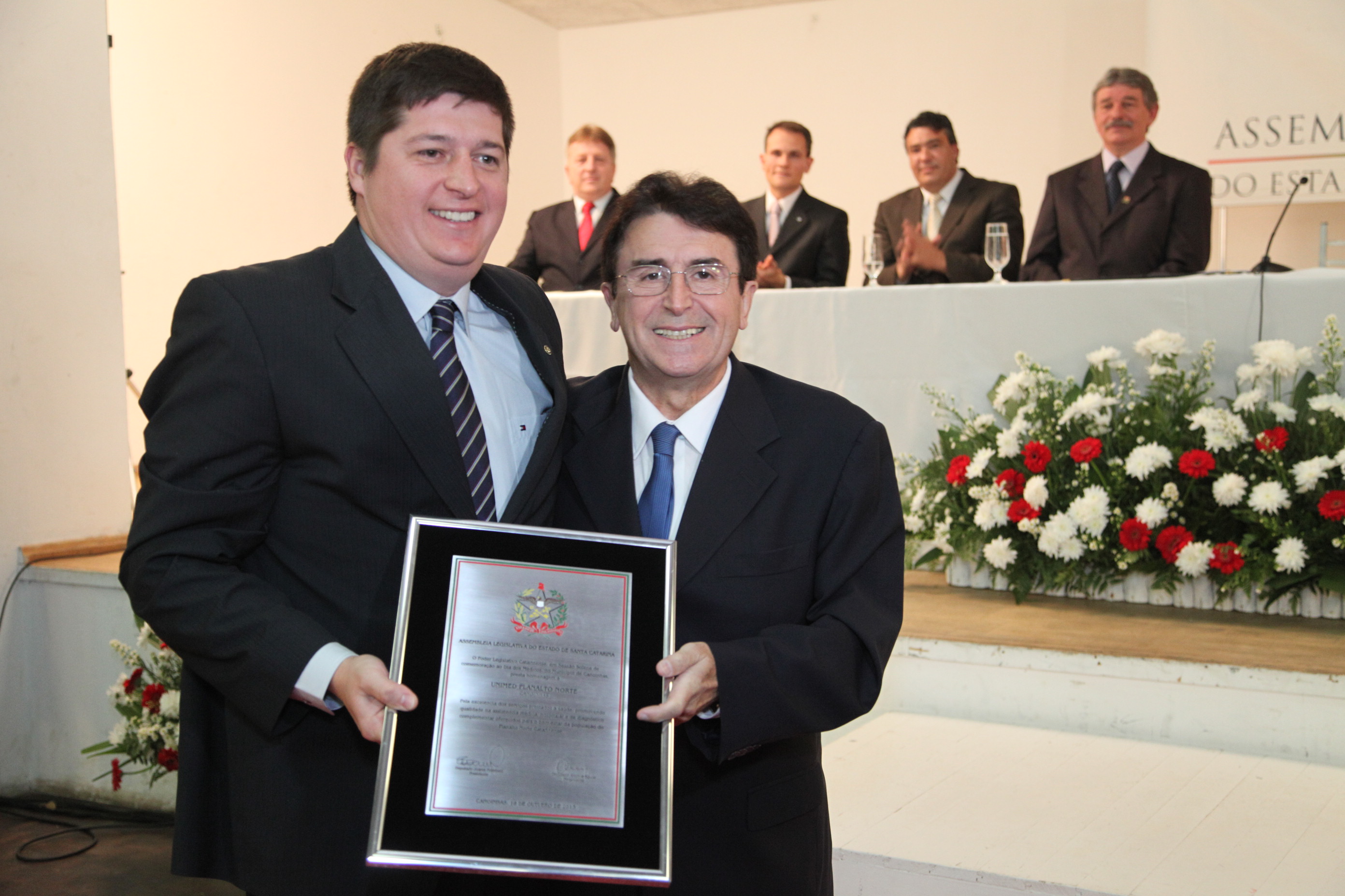Sessão Solena em Homenagem ao Dia do Médico em Canoinhas