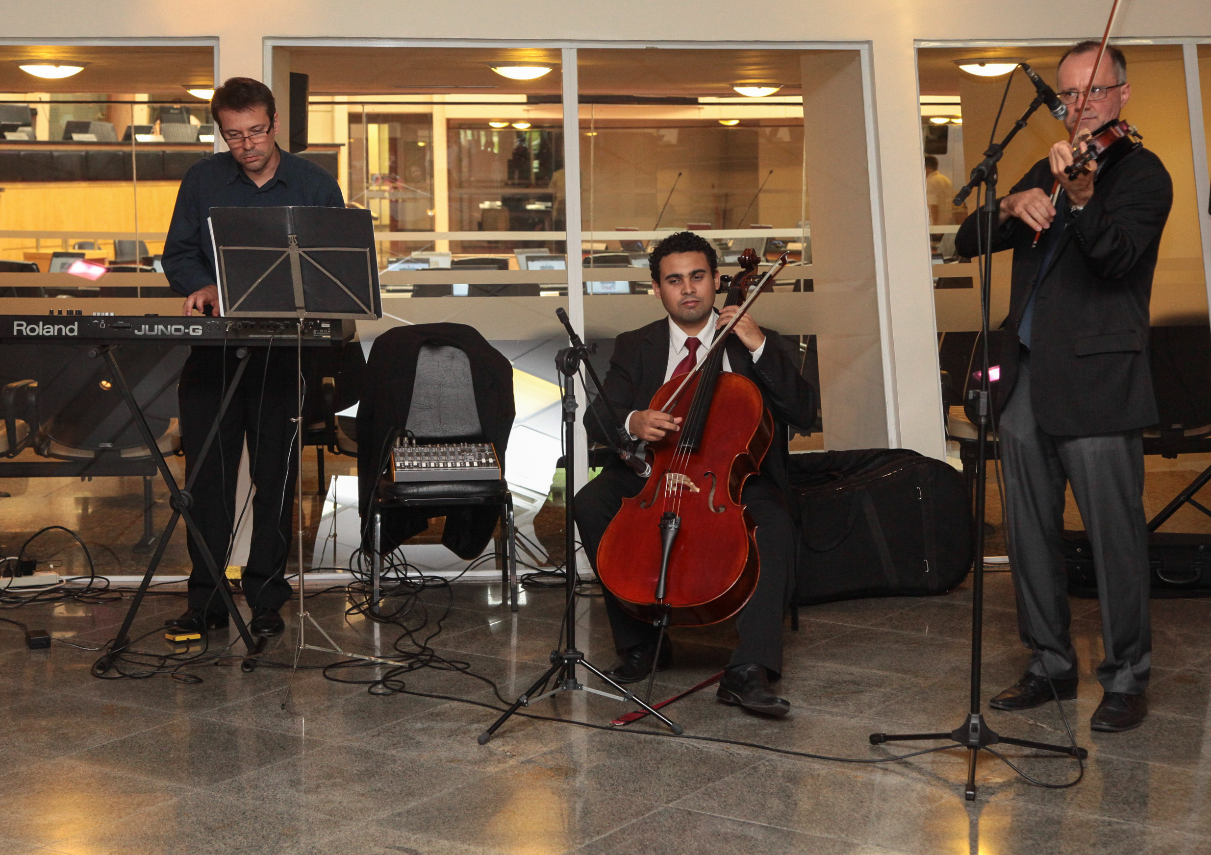 Apresentação Camerata - Hall da Alesc. Foto: Miriam Zomer/Agência AL
