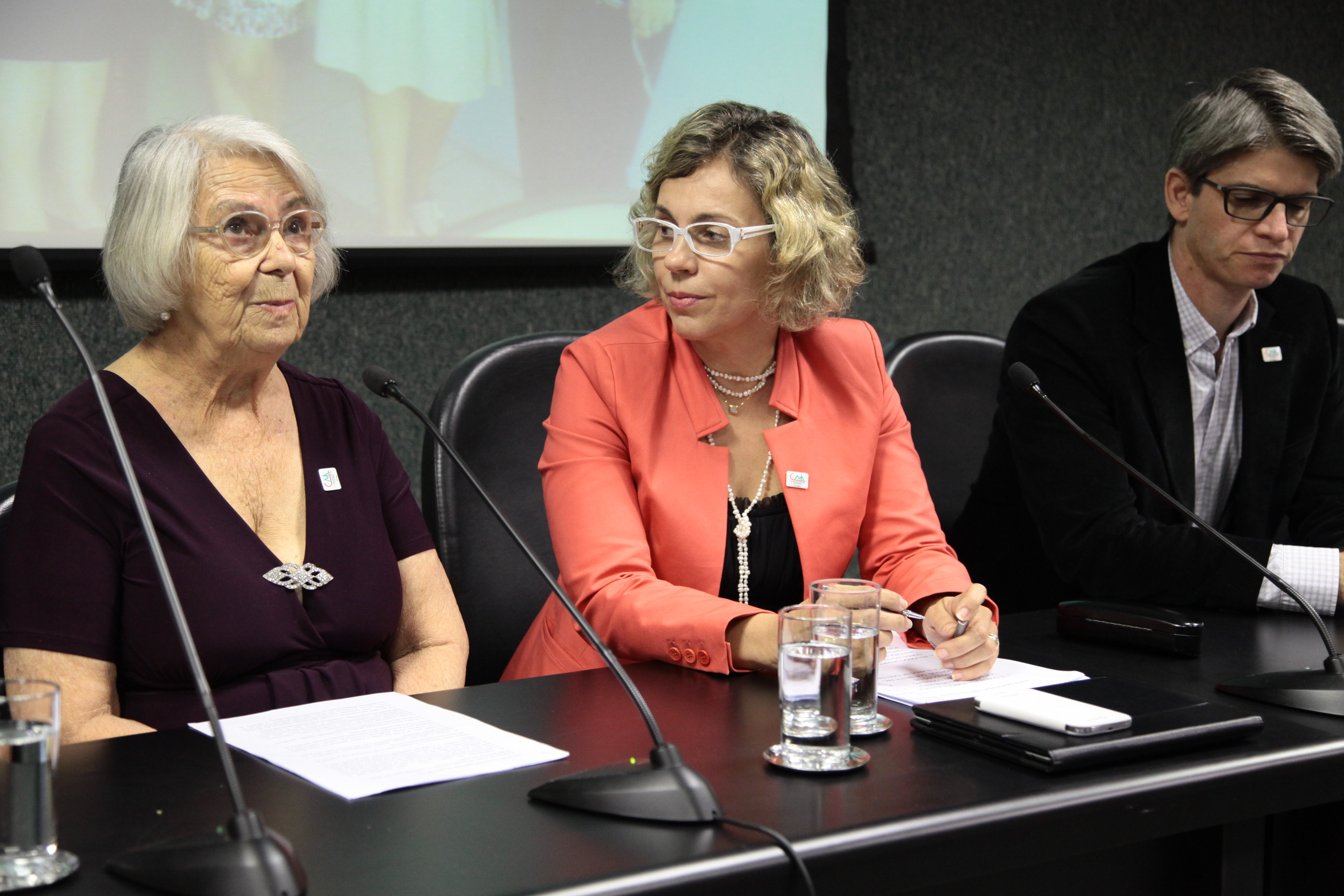 Cerimônia em homenagem dos 15 anos do Conselho Municipal do Idoso de Florianópolis. Foto: Miriam Zomer/Agência AL