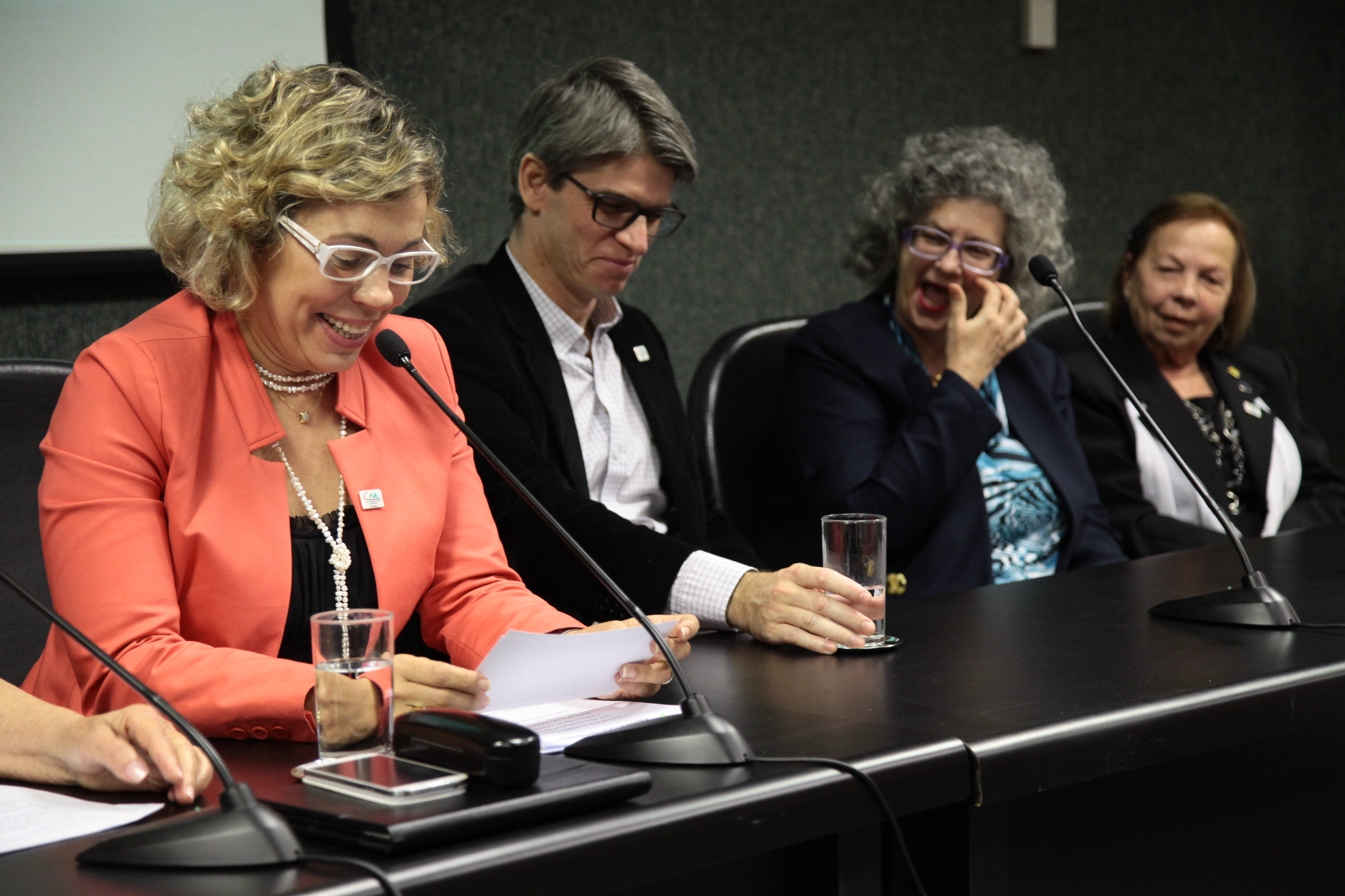 Cerimônia em homenagem dos 15 anos do Conselho Municipal do Idoso de Florianópolis. Foto: Miriam Zomer/Agência AL