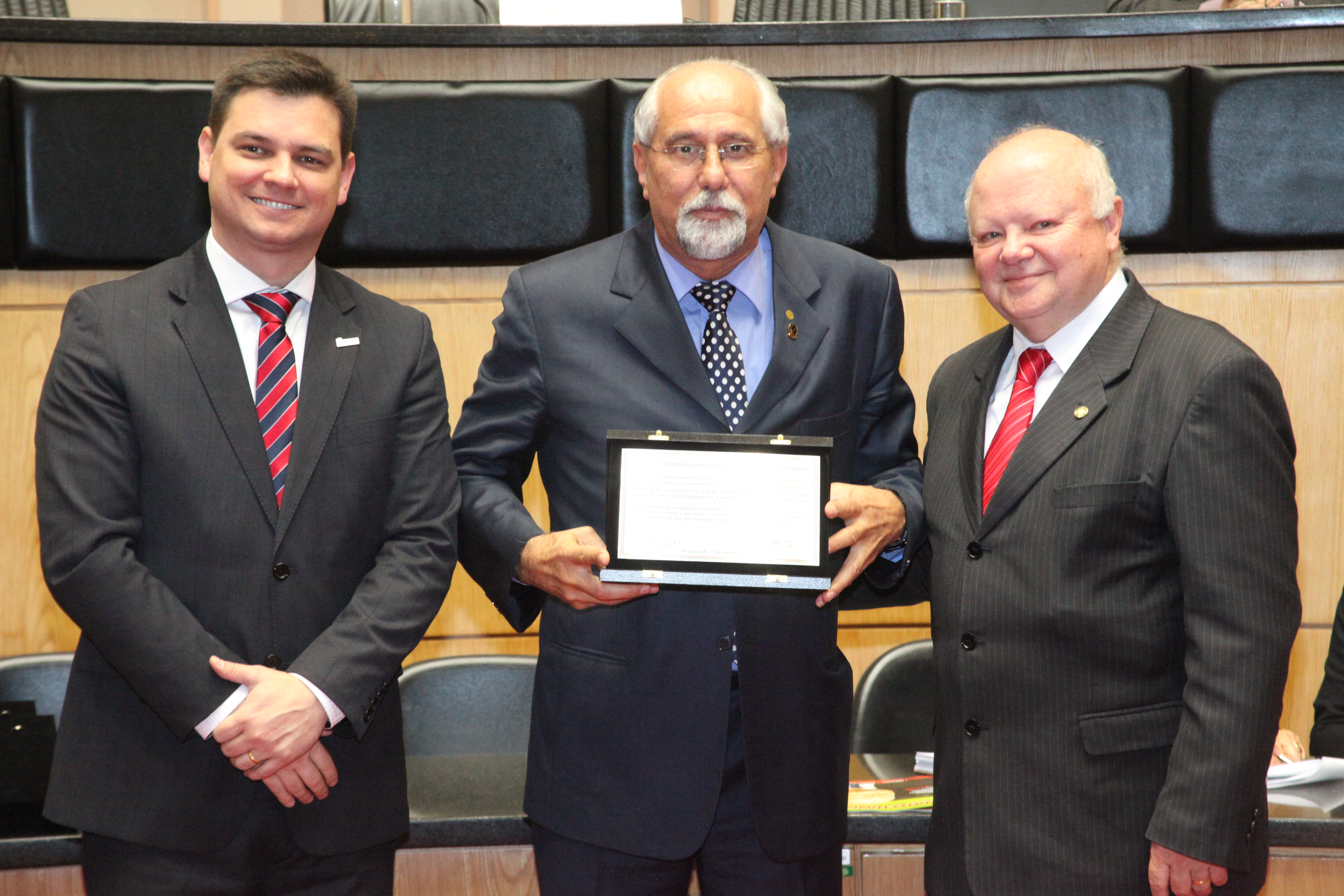 Sessão Especial em homenagem ao SESCON Grande Florianópolis pela passagem dos seus 25 anos. Foto: Fábio Queiroz / Agência AL