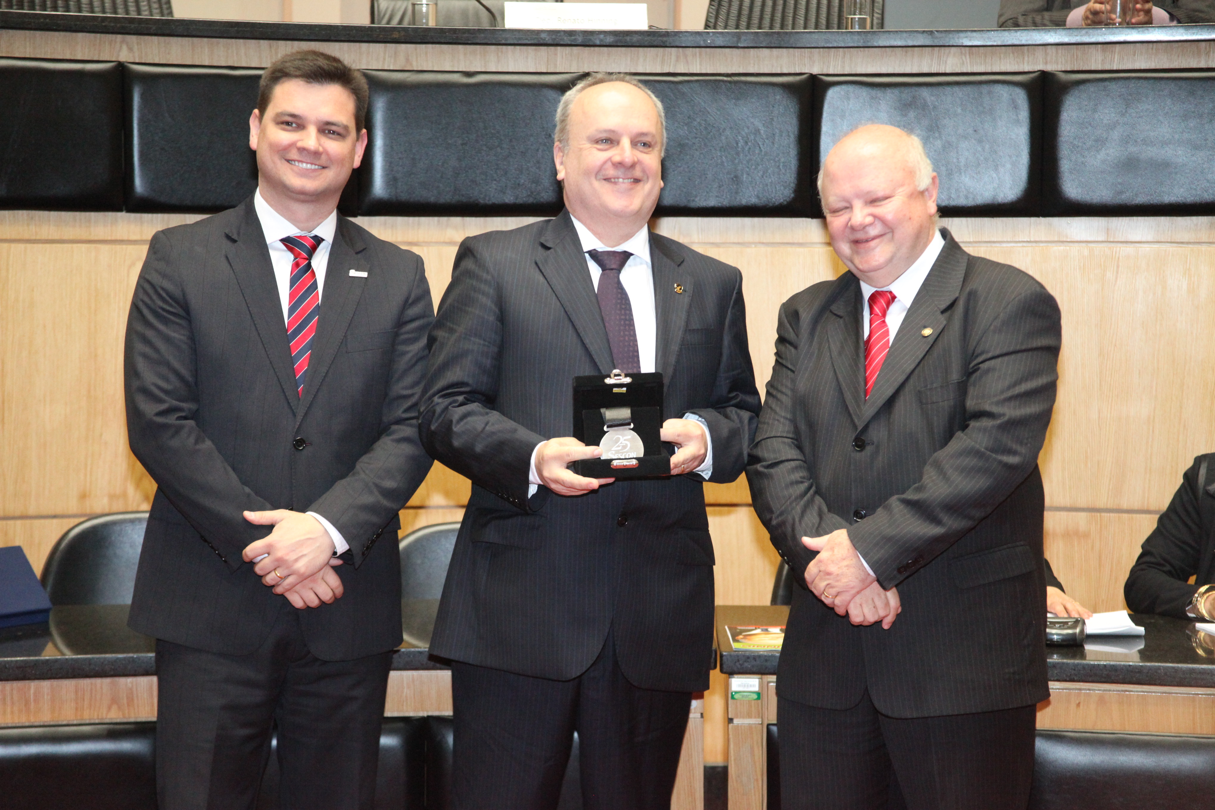 Sessão Especial em homenagem ao SESCON Grande Florianópolis pela passagem dos seus 25 anos. Foto: Fábio Queiroz / Agência AL