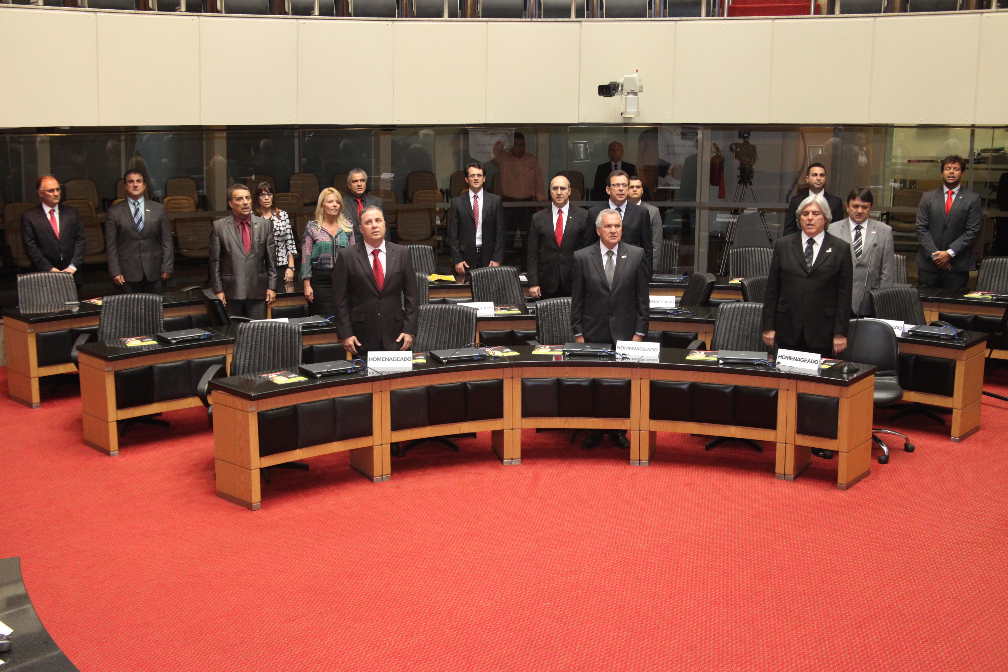 Sessão Especial em homenagem ao SESCON Grande Florianópolis pela passagem dos seus 25 anos. Foto: Fábio Queiroz / Agência AL