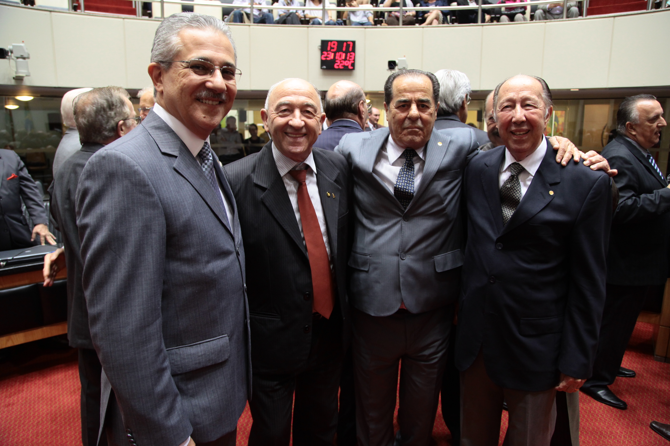 Sessão Especial em comemoração aos 25 anos de Instalação da Assembleia Constituinte em Santa Catarina. Foto: Miriam Zomer/ Agência AL