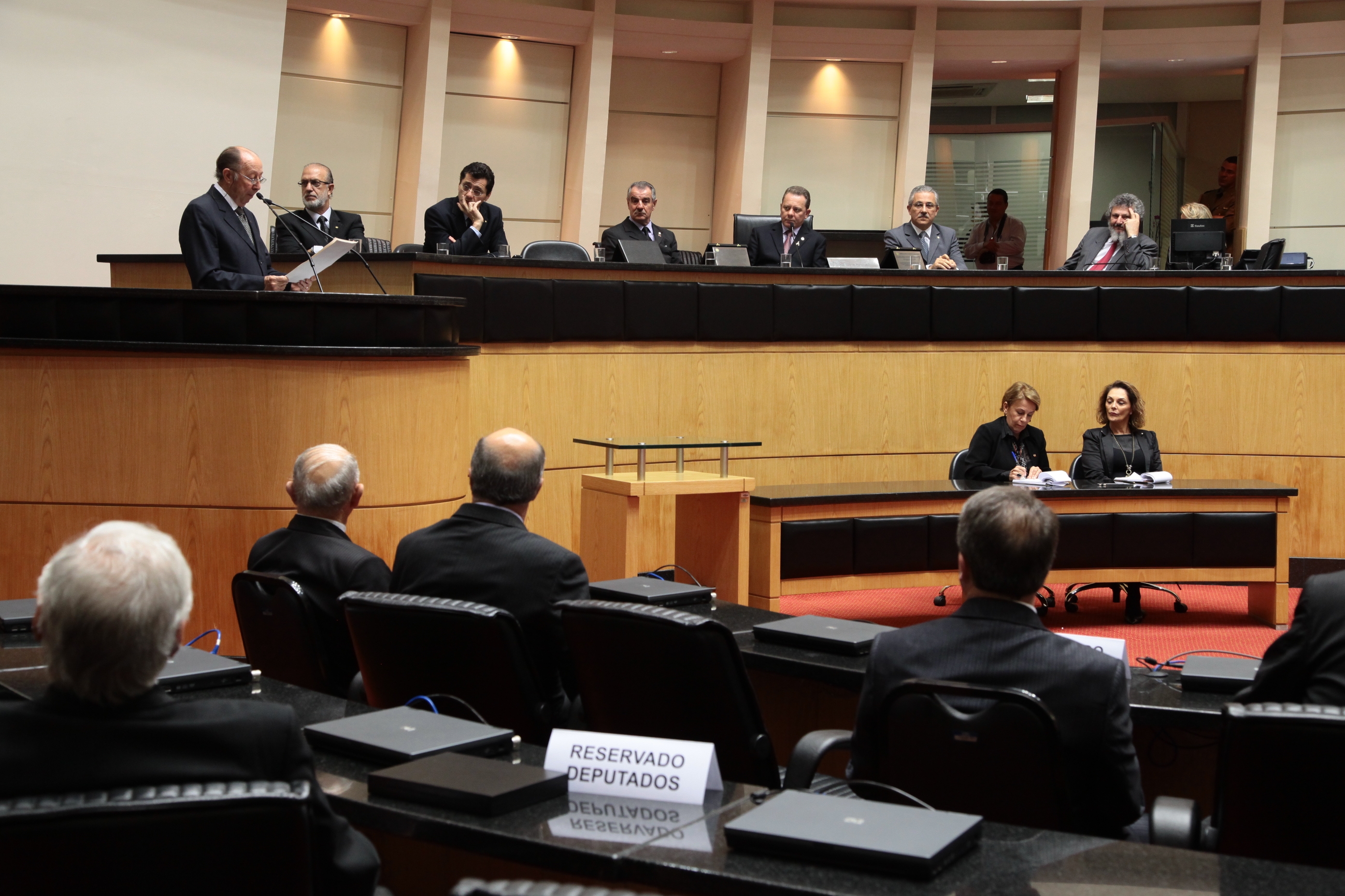 Sessão Especial em comemoração aos 25 anos de Instalação da Assembleia Constituinte em Santa Catarina. Foto: Miriam Zomer/ Agência AL