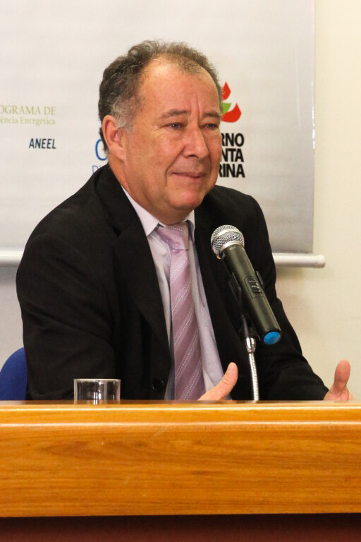 Julio César Aguiar - Presidente da Federação das APAES de SC - Programa Bônus Eficiente Celesc. Foto: Juliana Stadnik/Agência AL