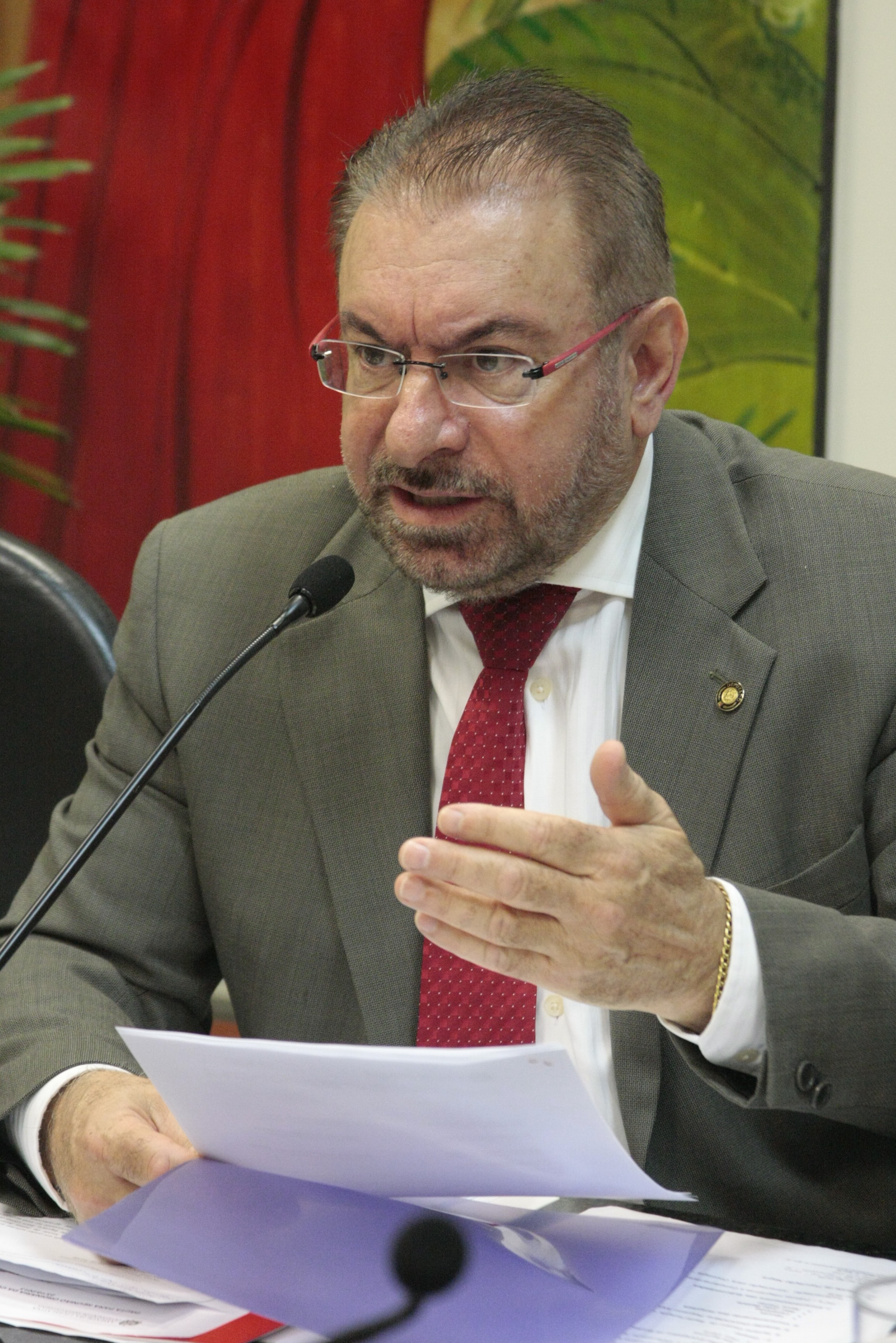 Reunião da Comissão de Saúde. Foto: Fábio Queiroz / Agência AL