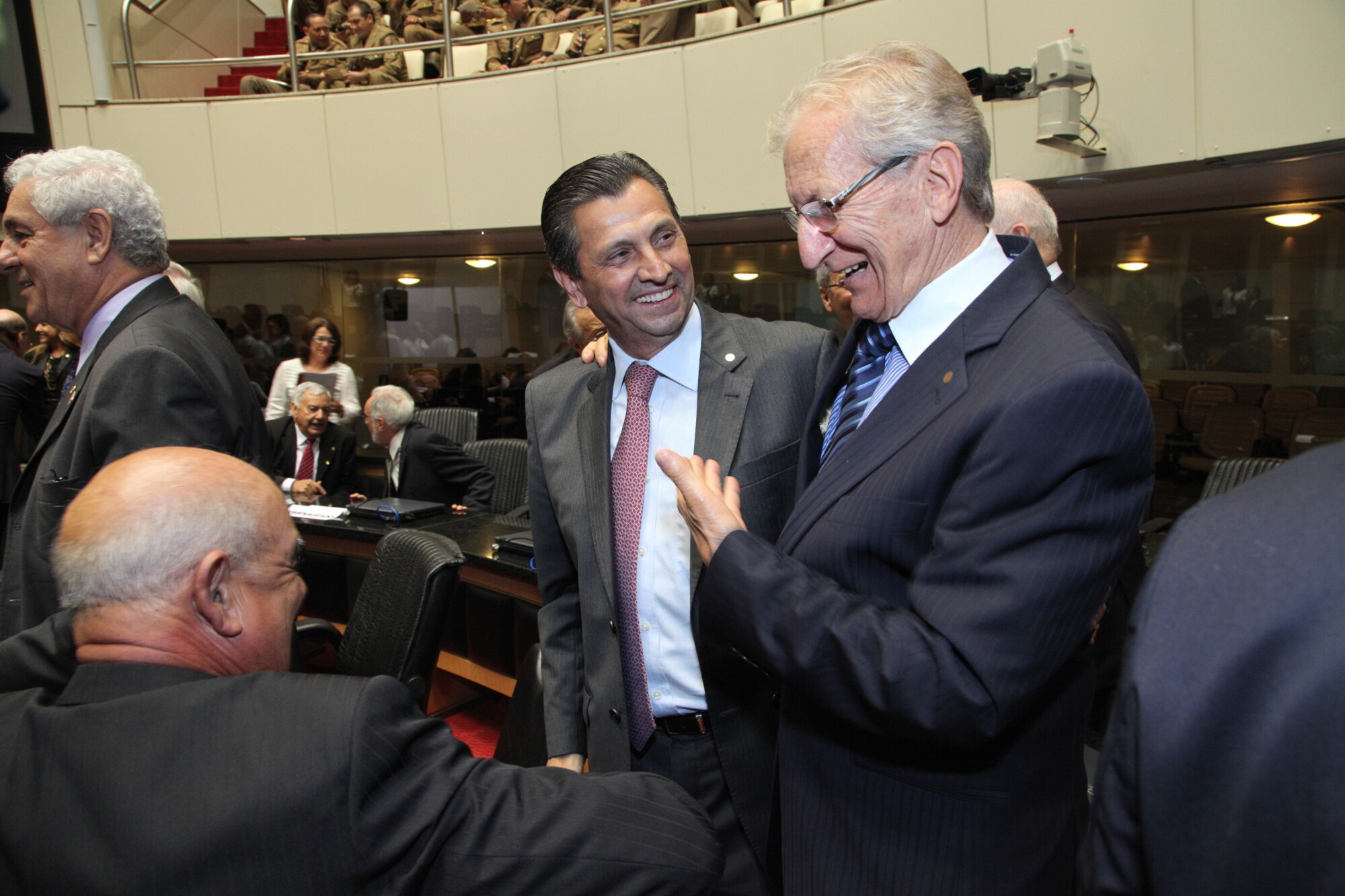 Sessão Especial em comemoração aos 25 anos de Instalação da Assembleia Constituinte em Santa Catarina. Foto: Miriam Zomer/Agência AL