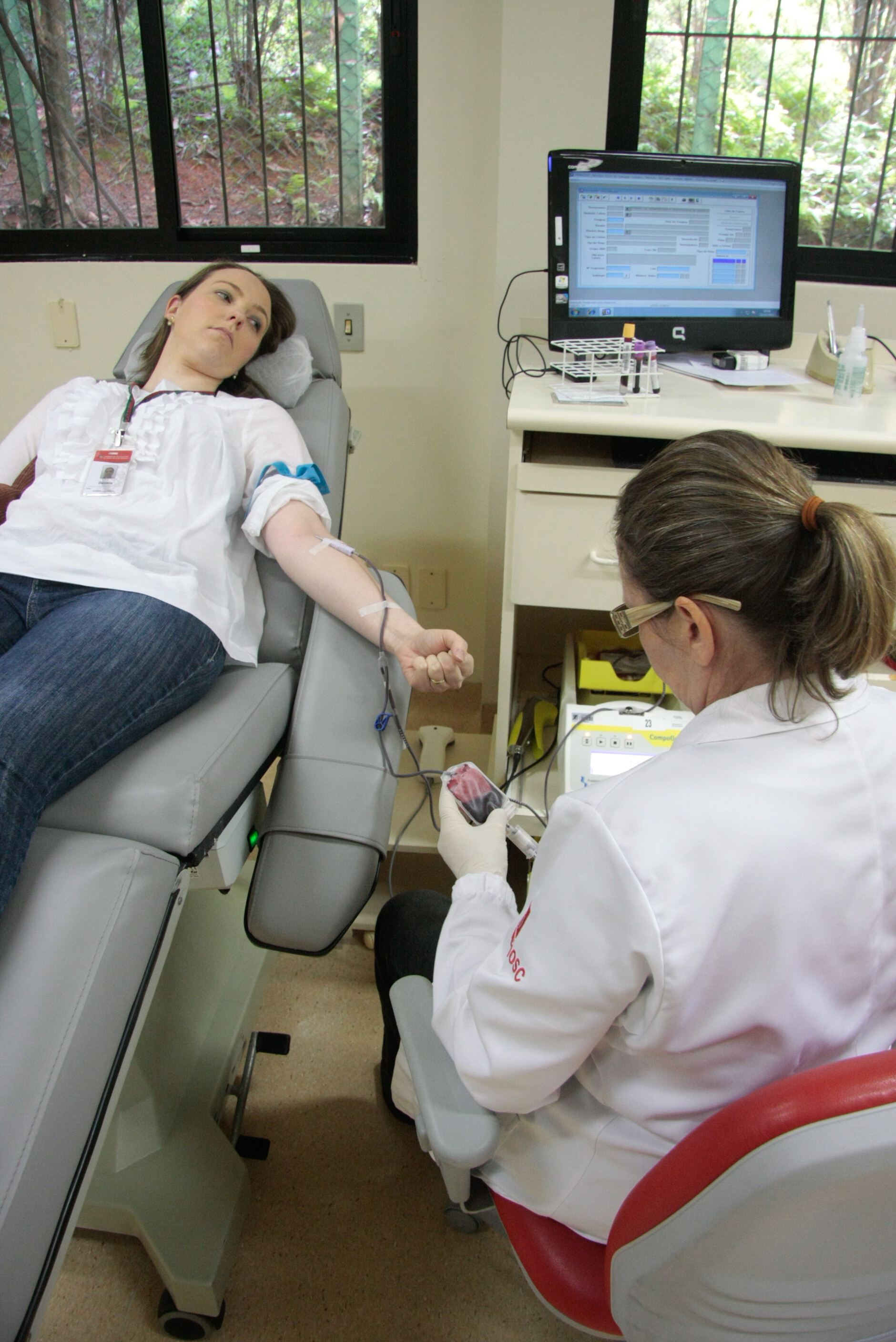 Doação de Sangue dos Funcionários da Alesc - Foto: Juliana Stadnik / Agência AL