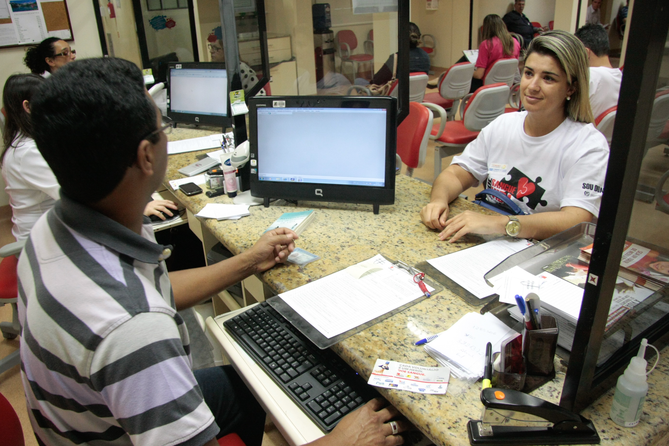 Doação de Sangue dos Funcionários da Alesc - Foto: Juliana Stadnik / Agência AL