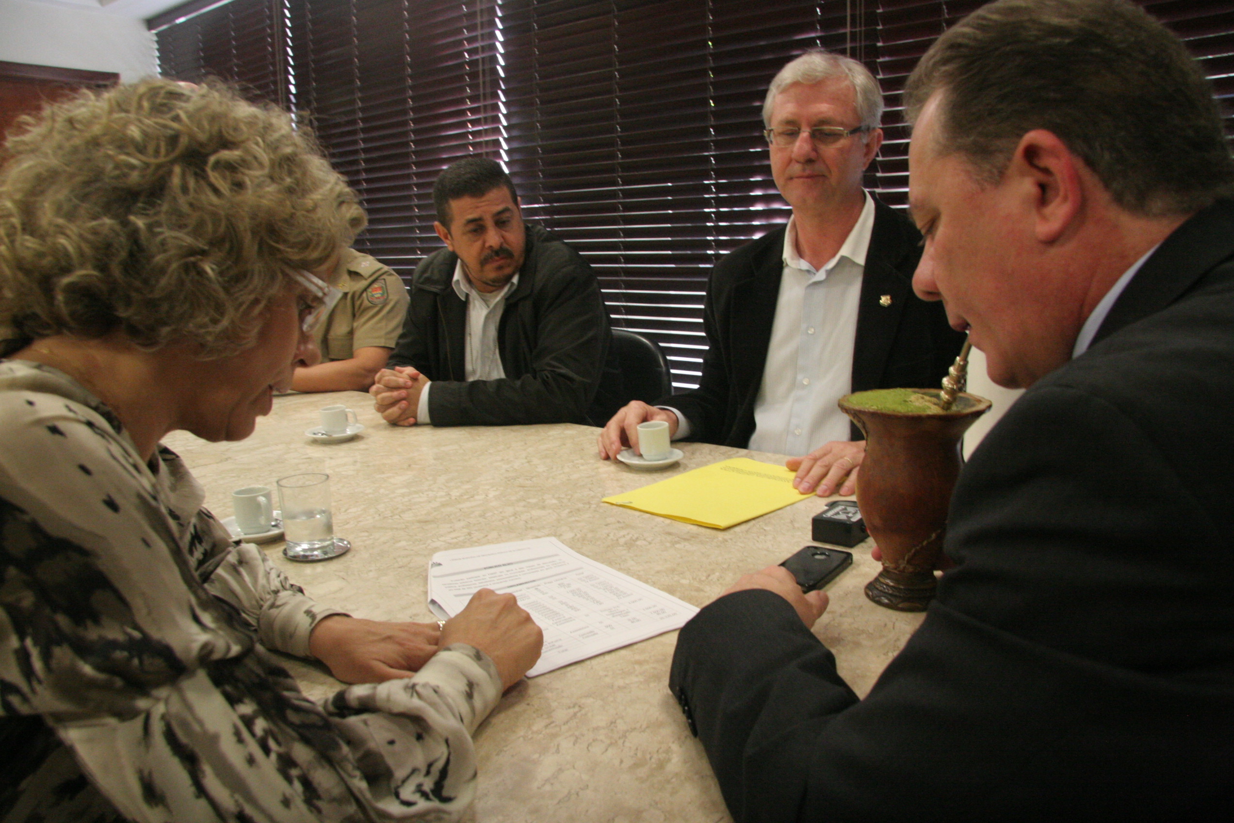 Segurança Pública de Blumenau discute ações da área. Foto: Eduardo Guedes de Oliveira / Agência AL