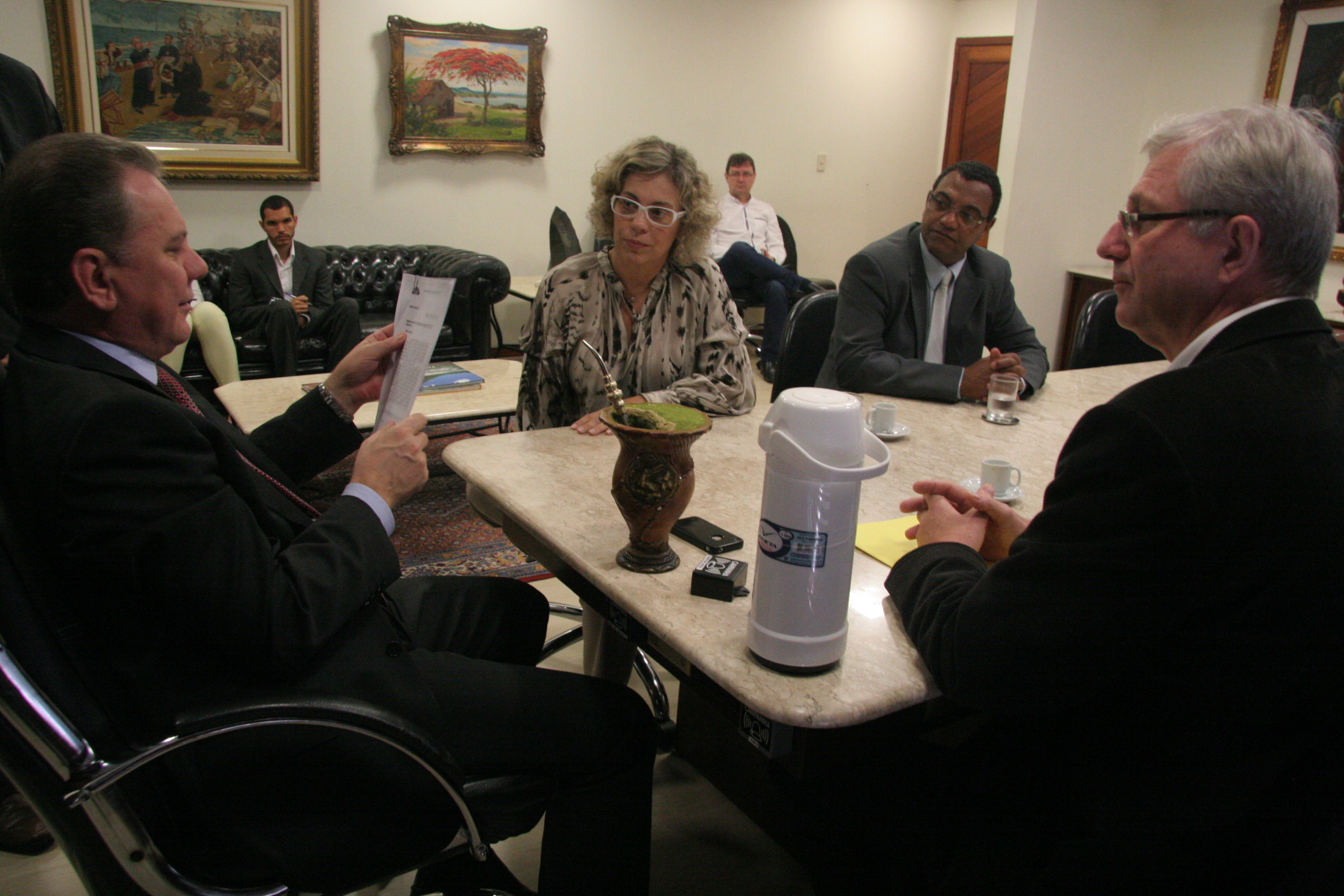 Segurança Pública de Blumenau discute ações da área. Foto: Eduardo Guedes de Oliveira / Agência AL
