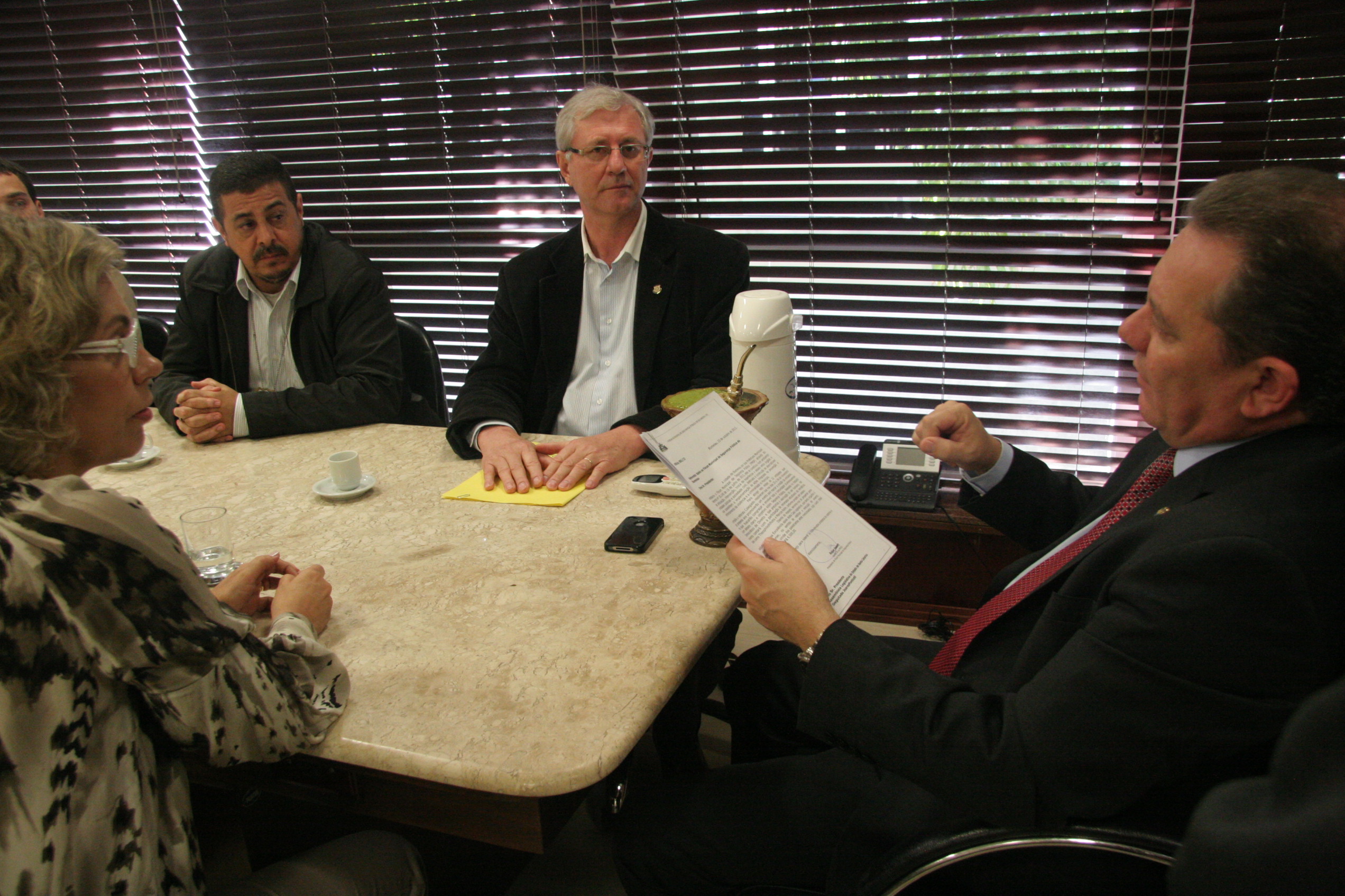 Segurança Pública de Blumenau discute ações da área. Foto: Eduardo Guedes de Oliveira / Agência AL