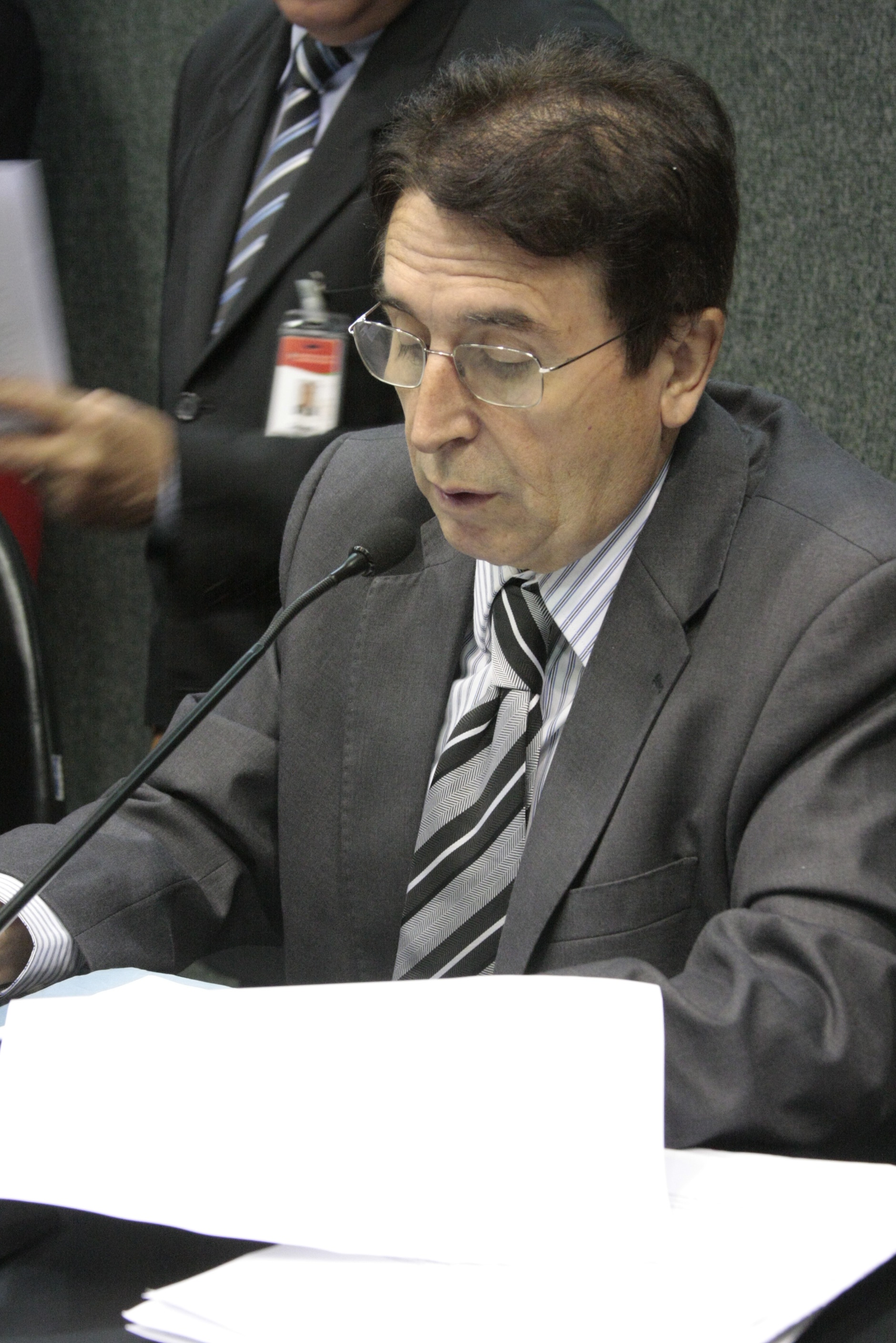 Deputado Antônio Aguiar (PMDB). Comissão de Finanças e Tributação. Foto: Fábio Queiroz / Agência AL