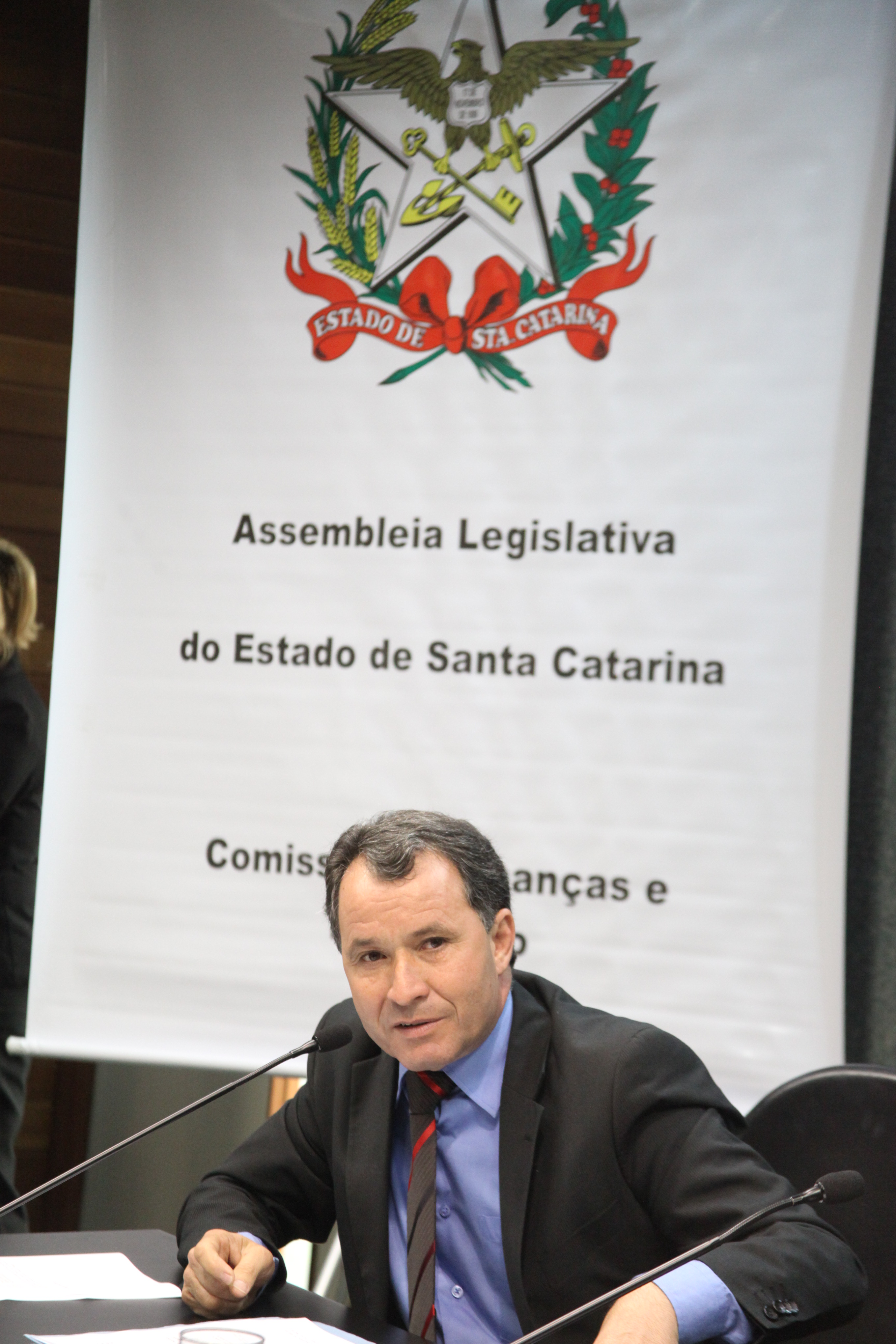 Deputado Darci de Matos (PSD). Comissão de Finanças e Tributação. Foto: Leonardo Gonçalves / Agência AL