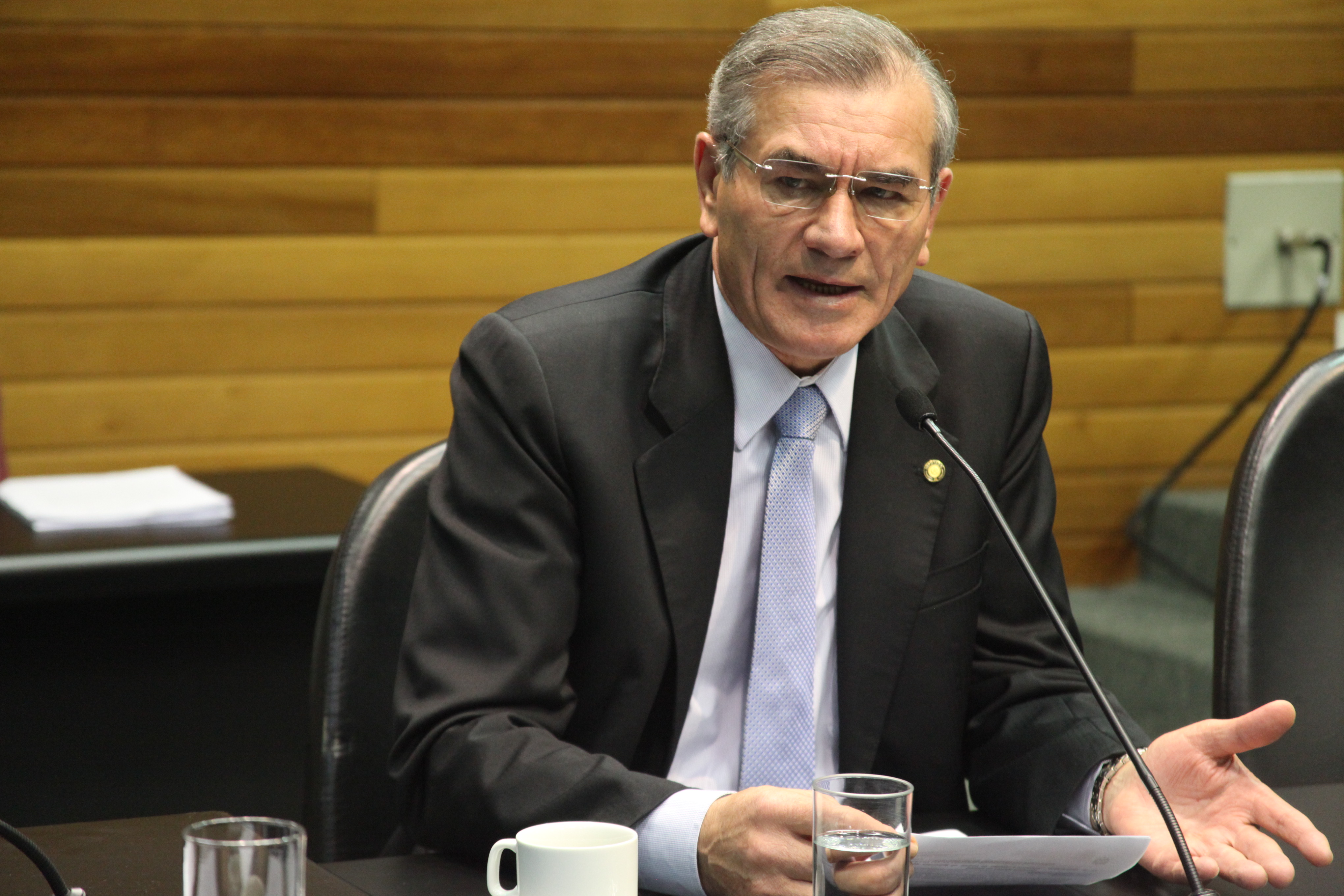 Deputado Silvio Dreveck (PP). Comissão de Finanças e Tributação. Foto: Leonardo Gonçalves / Agência AL