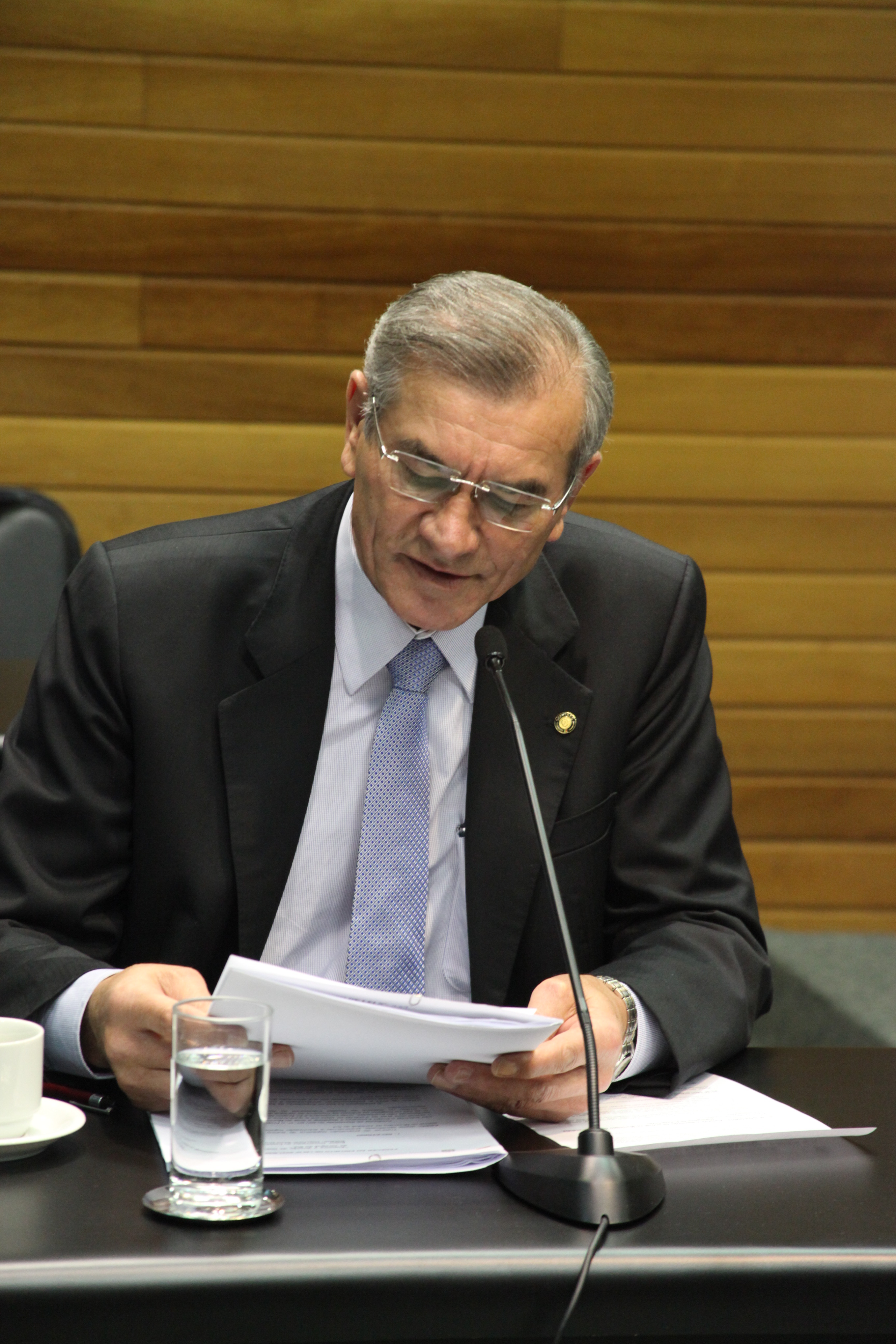 Deputado Silvio Dreveck (PP). Comissão de Finanças e Tributação. Foto: Leonardo Gonçalves / Agência AL