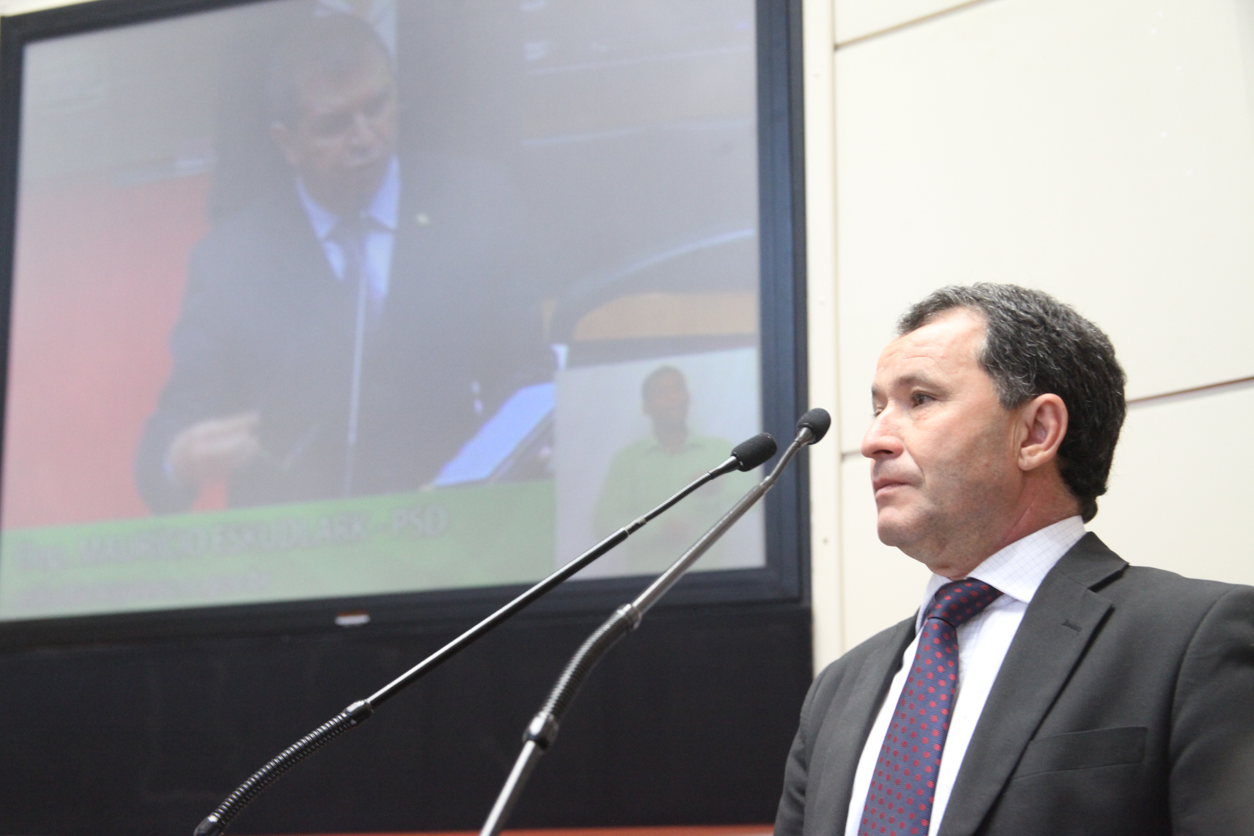 Deputado Darci de Matos (PSD). Sessão Ordinária. Foto: Leonardo Gonçalves / Agência AL