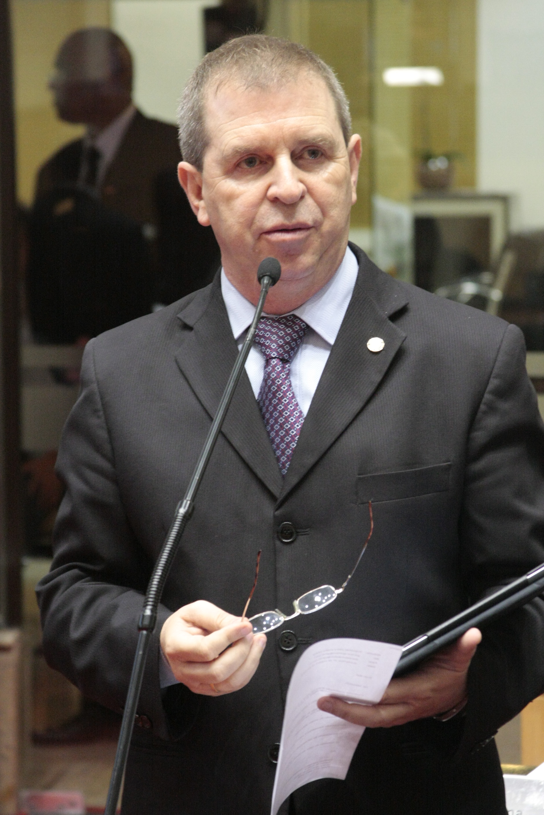 Deputado Maurício Eskudlark (PSD). Sessão Ordinária. Foto: Fábio Queiroz / Agencia AL