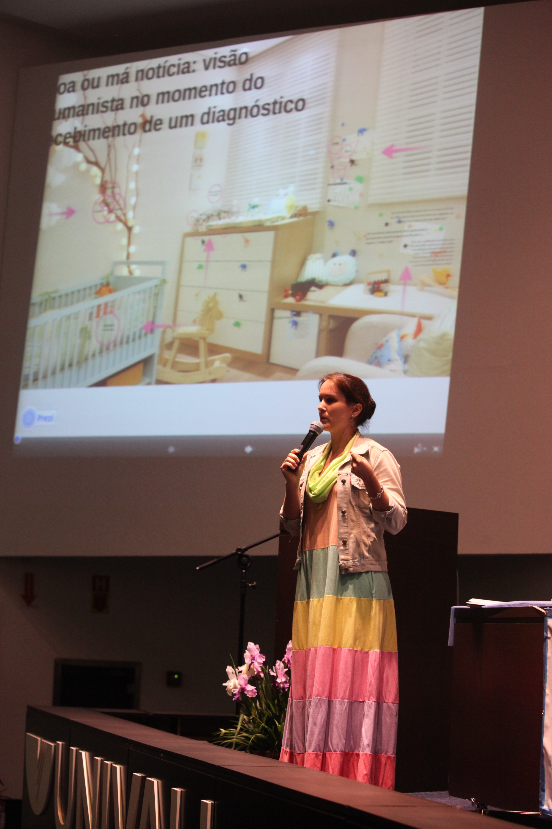 II Seminário de Prevenção de Deficiências - Marina Corbetta Benedet - Foto: Lucas Gabriel Diniz / Agência AL