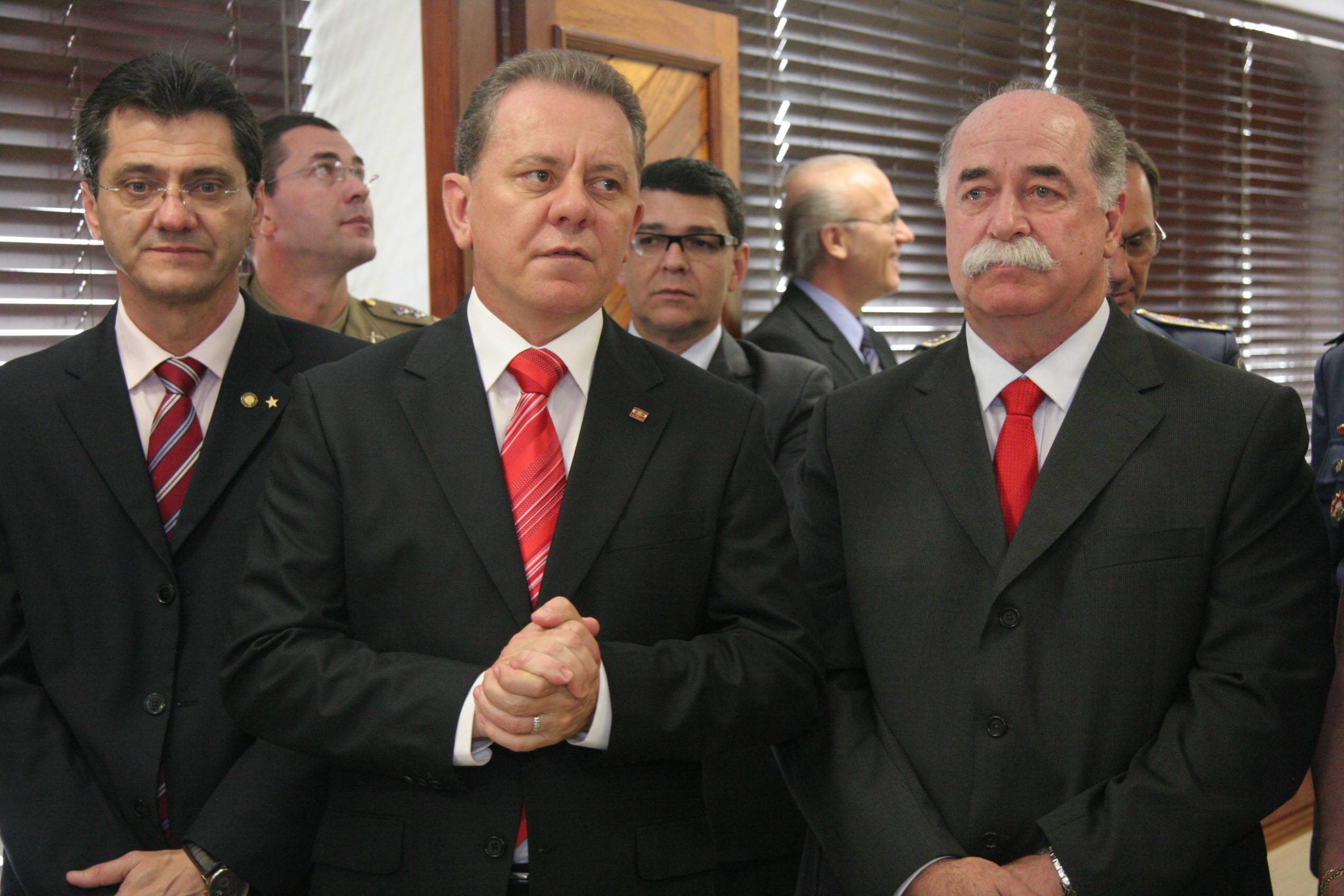 Posse Dep. Romildo Titon na Presidência Alesc - Foto: Eduardo Guedes de Oliveira/Agência AL