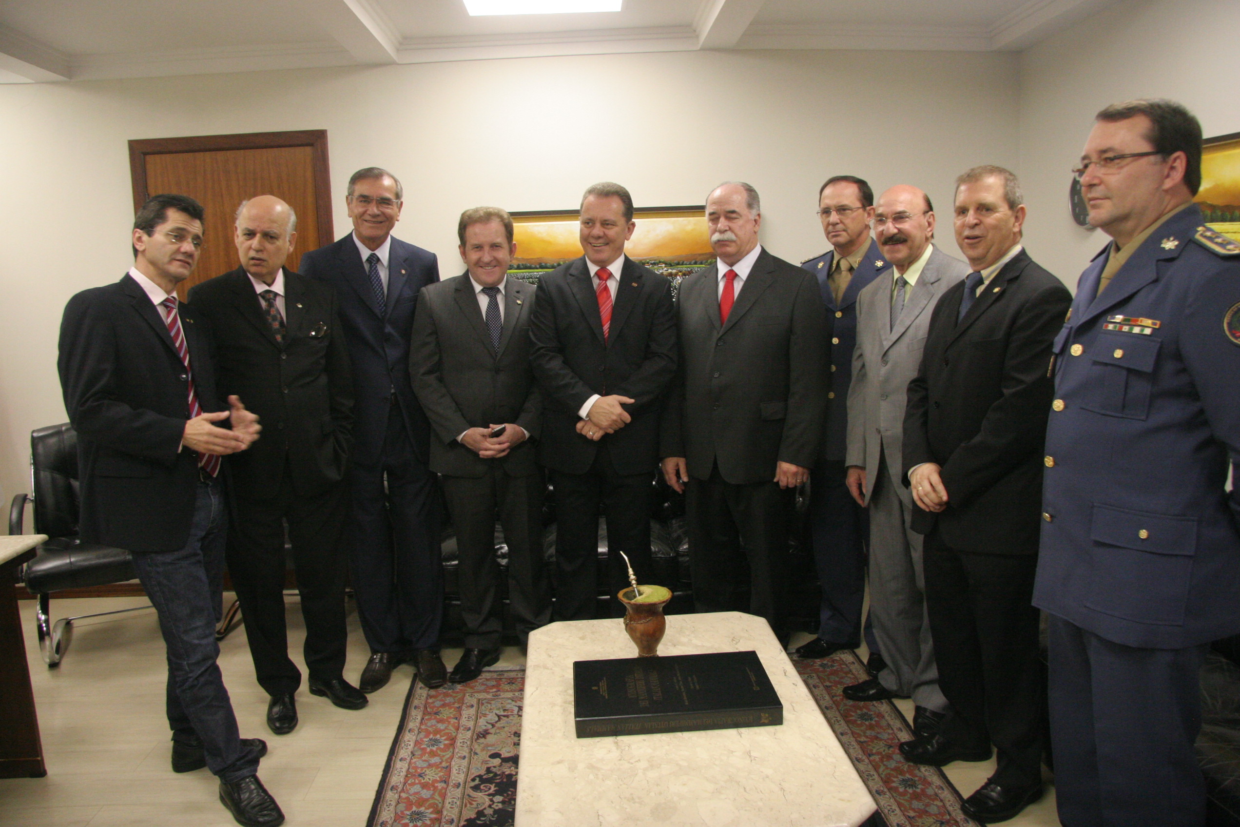 Posse Dep. Romildo Titon na Presidência Alesc - Foto: Eduardo Guedes de Oliveira/Agência AL