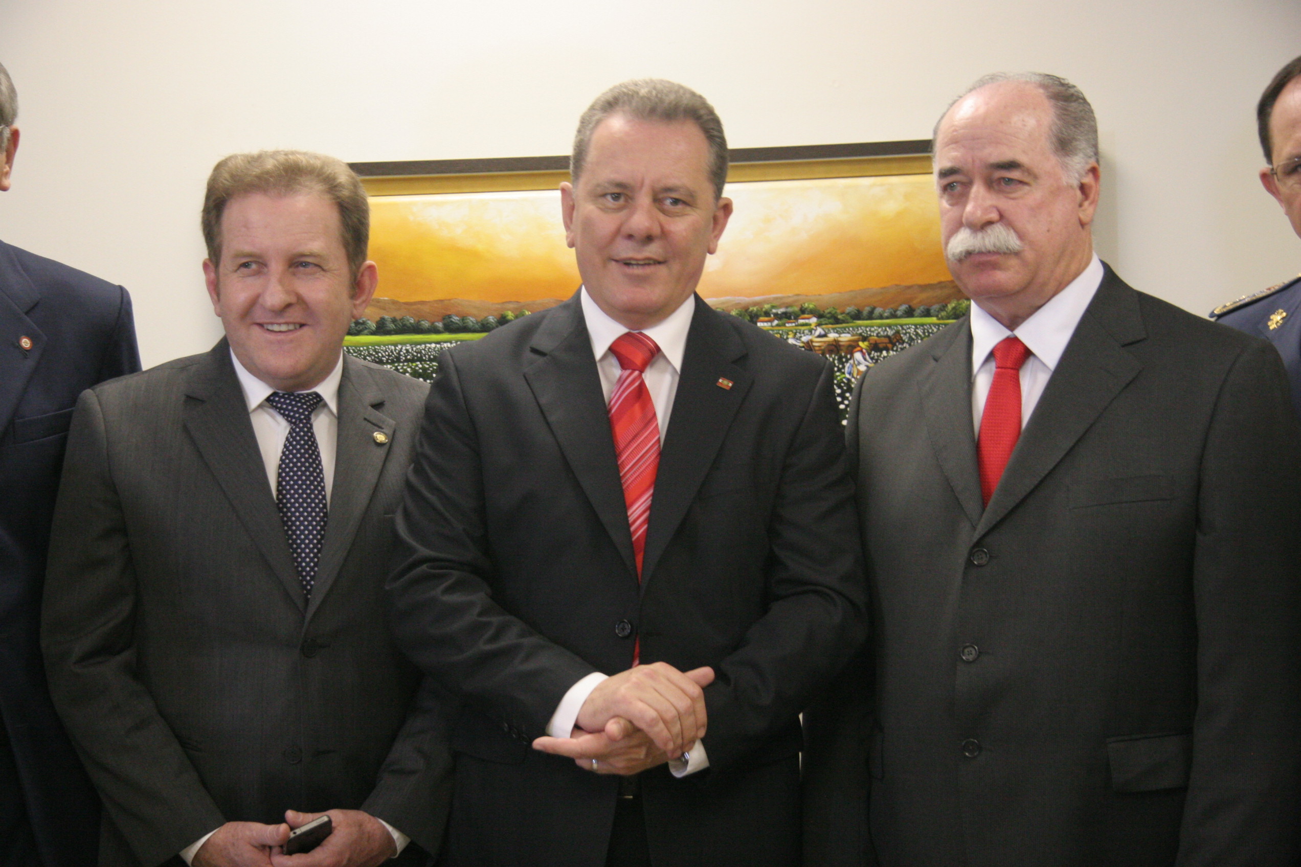 Posse Dep. Romildo Titon na Presidência Alesc - Foto: Eduardo Guedes de Oliveira/Agência AL