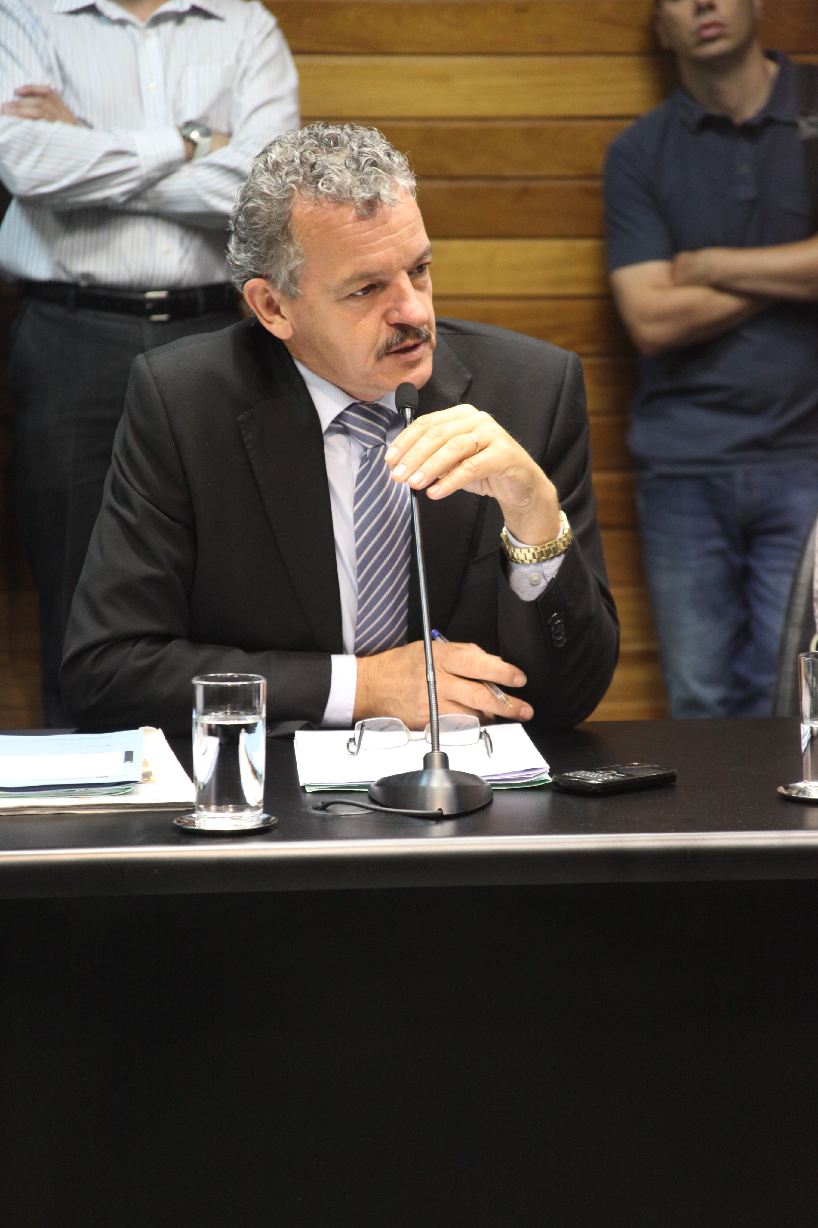Deputado Dirceu Dresch (PT). Comissão de Constituição e Justiça. Foto: Leonardo Gonçalves / Agência AL