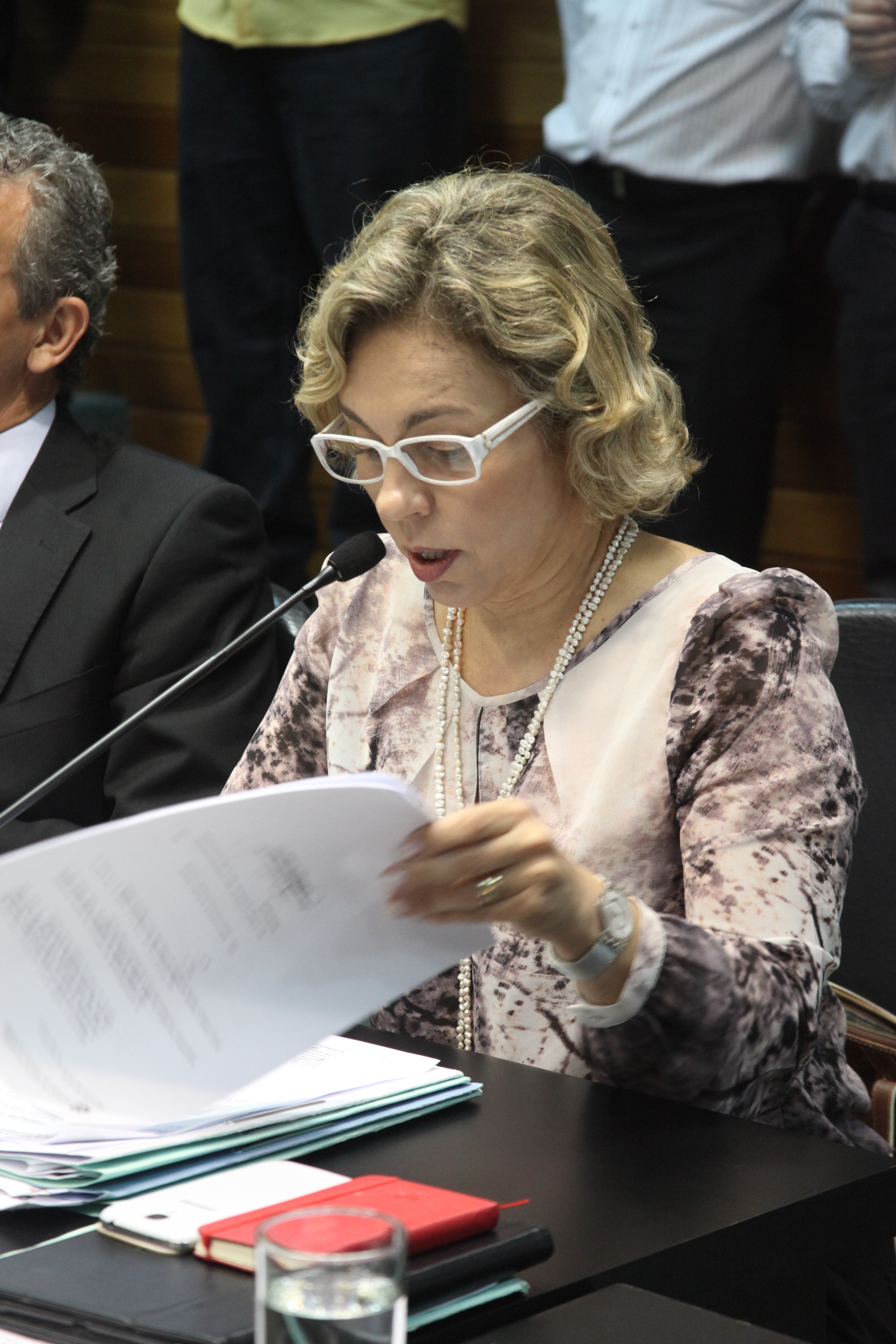 Deputada Ana Paula Lima (PT). Comissão de Constituição e Justiça. Foto: Leonardo Gonçalves / Agência AL
