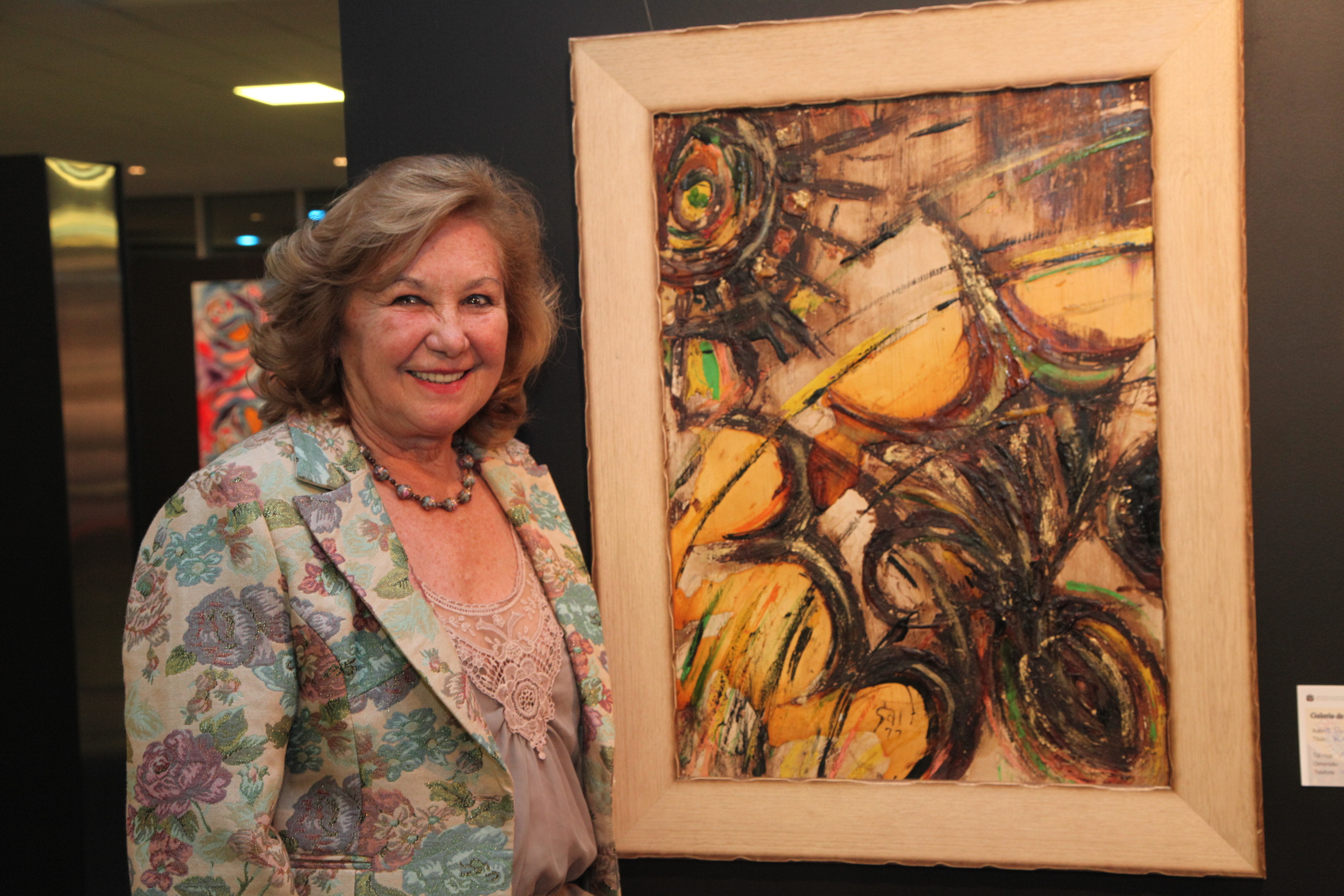 Exposição comemorativa do cinquentenário de vida artística da neoveneziana Salete Aurélia Cirimbelli