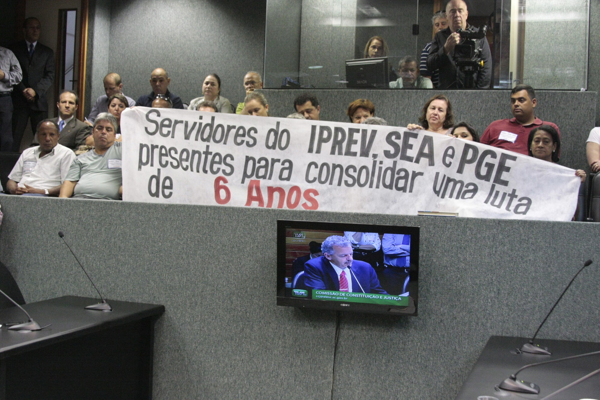 Reunião da Comissão de Constituição e Justiça. Foto: Fábio Queiroz/Agência AL