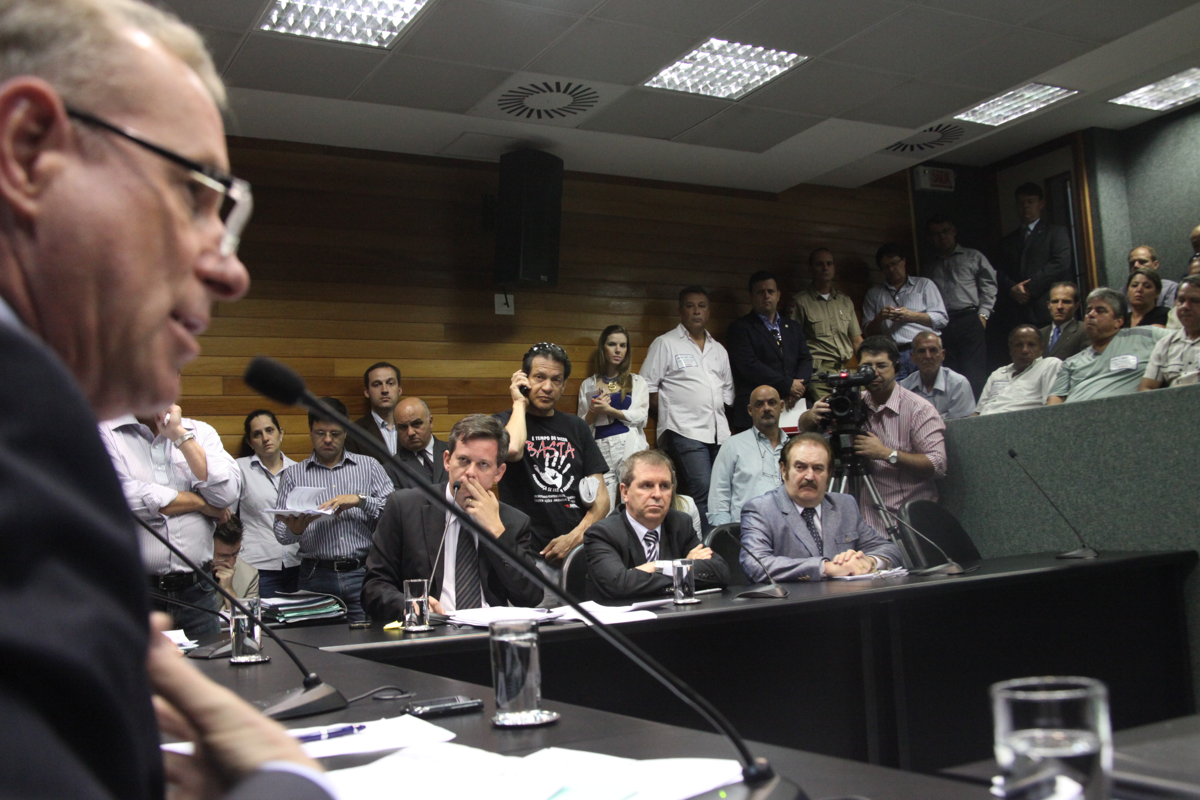 Reunião da Comissão de Constituição e Justiça. Foto: Leonardo Gonçalves / Agência AL